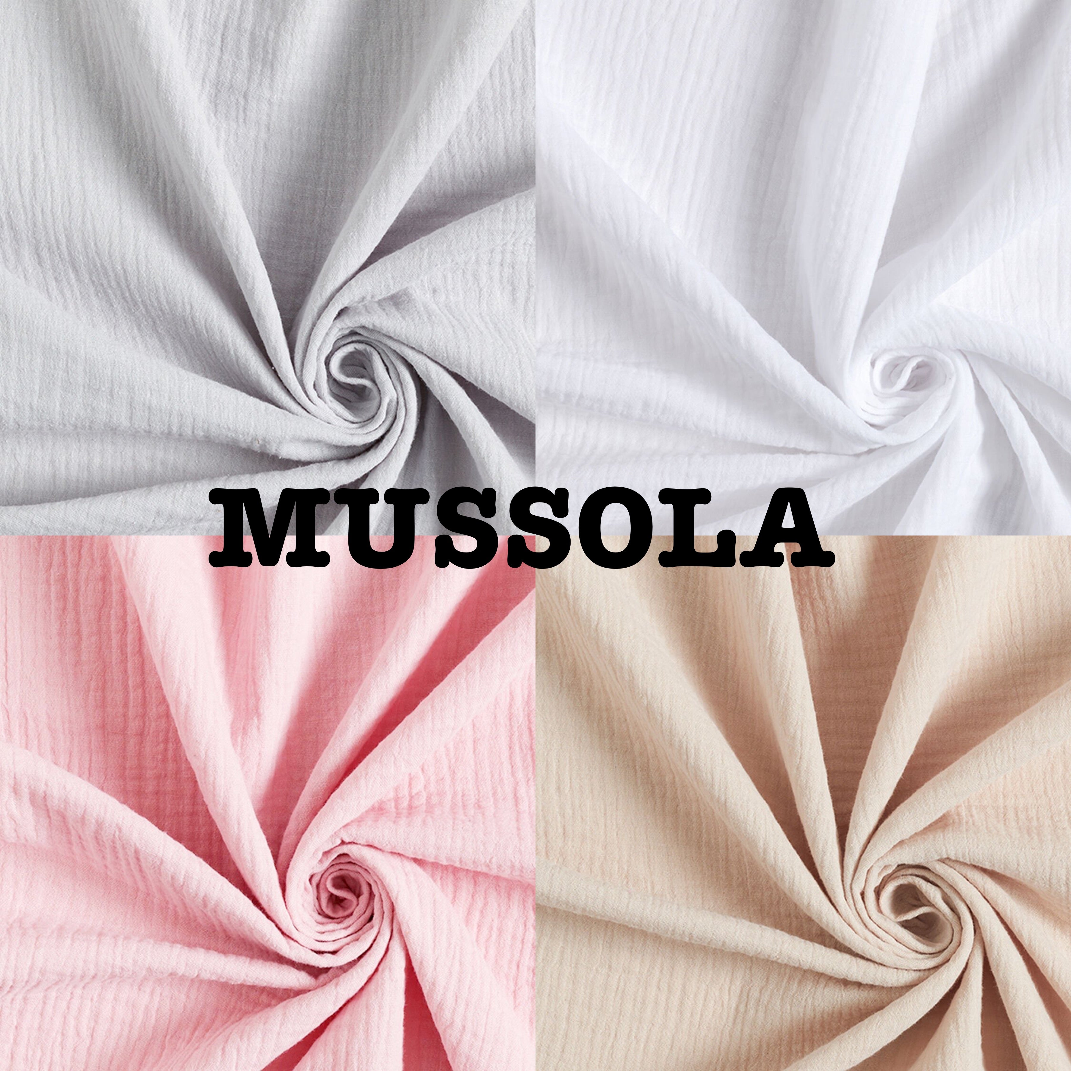 5 Mousse In Cotone 80x80 Cm - Super Assorbenti Per Fasciatoio, Lavabili A 95°C, Certificato OEKO-TEX, Bianco - Foto 6