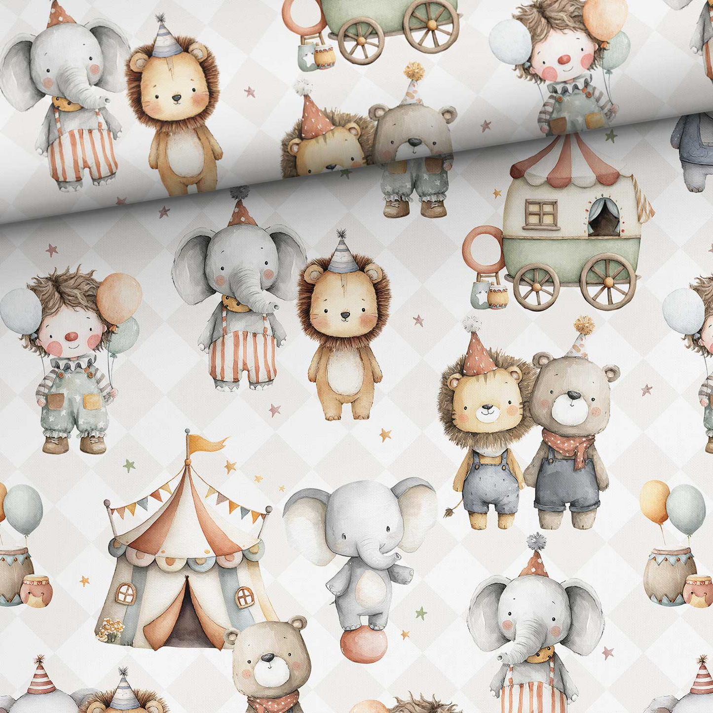 Cotone 100% premium certificato OEKO TEX, stampa digitale , altezza 158 cm