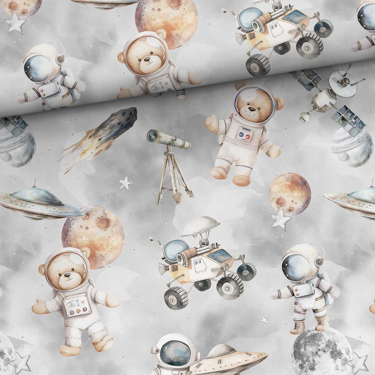 Cotone 100% premium certificato OEKO TEX, stampa digitale , altezza 158 cm
