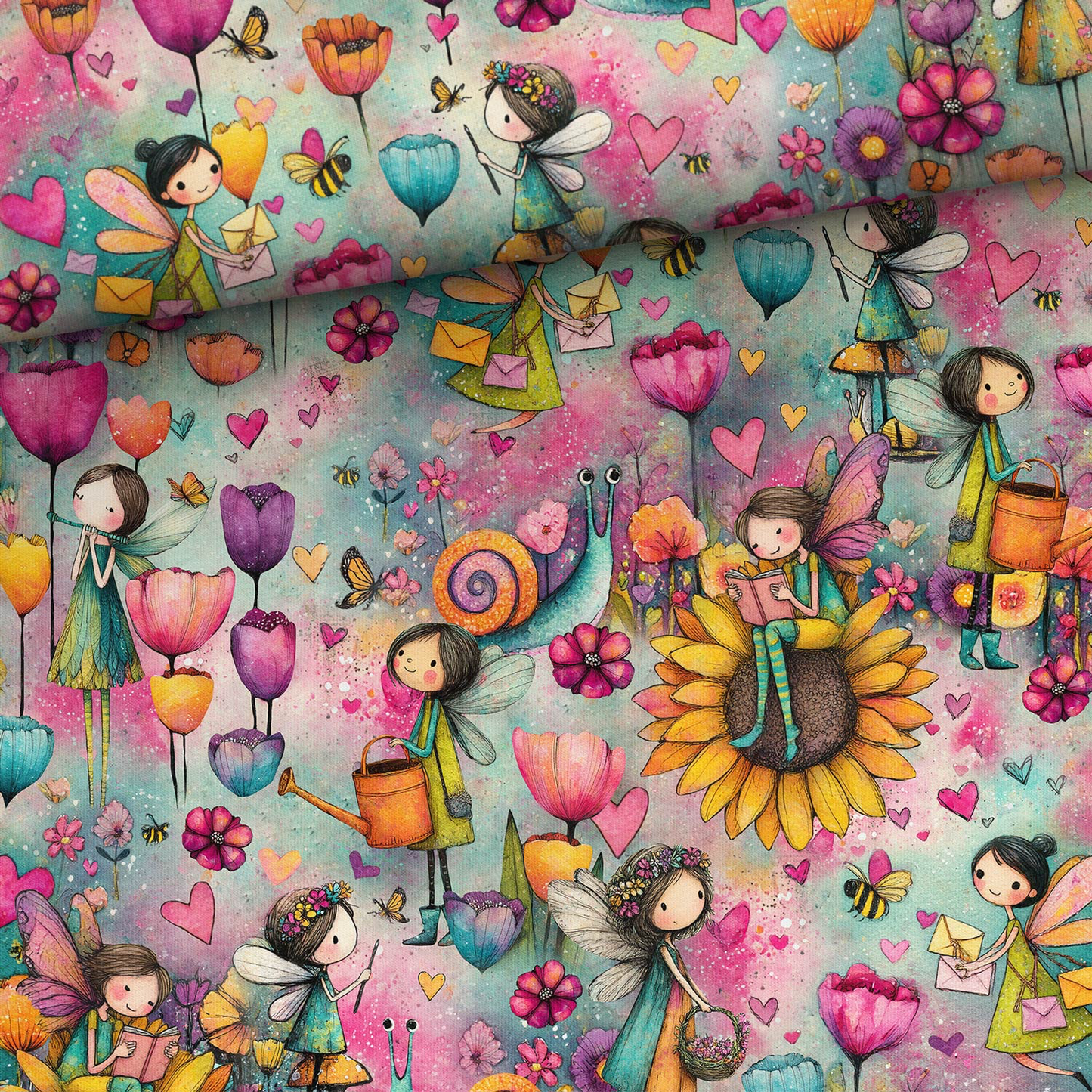 Jersey stampa digitale, certificato OEKO TEX, 92 % cotone 8% elastan, altezza 160 cm
