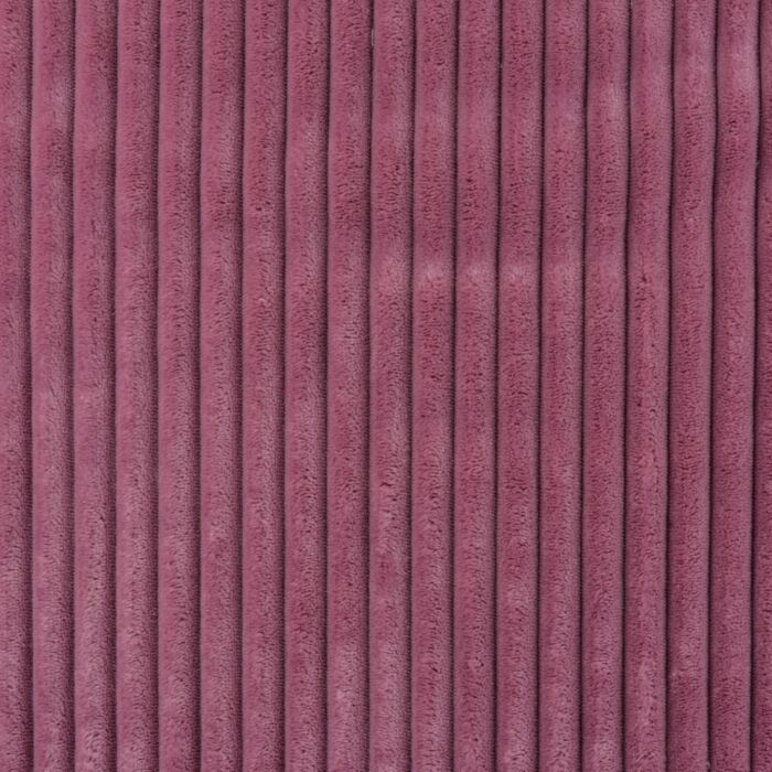 Minky Stripe ROSA ANTICA Tessuto pile a coste, altezza 150 cm