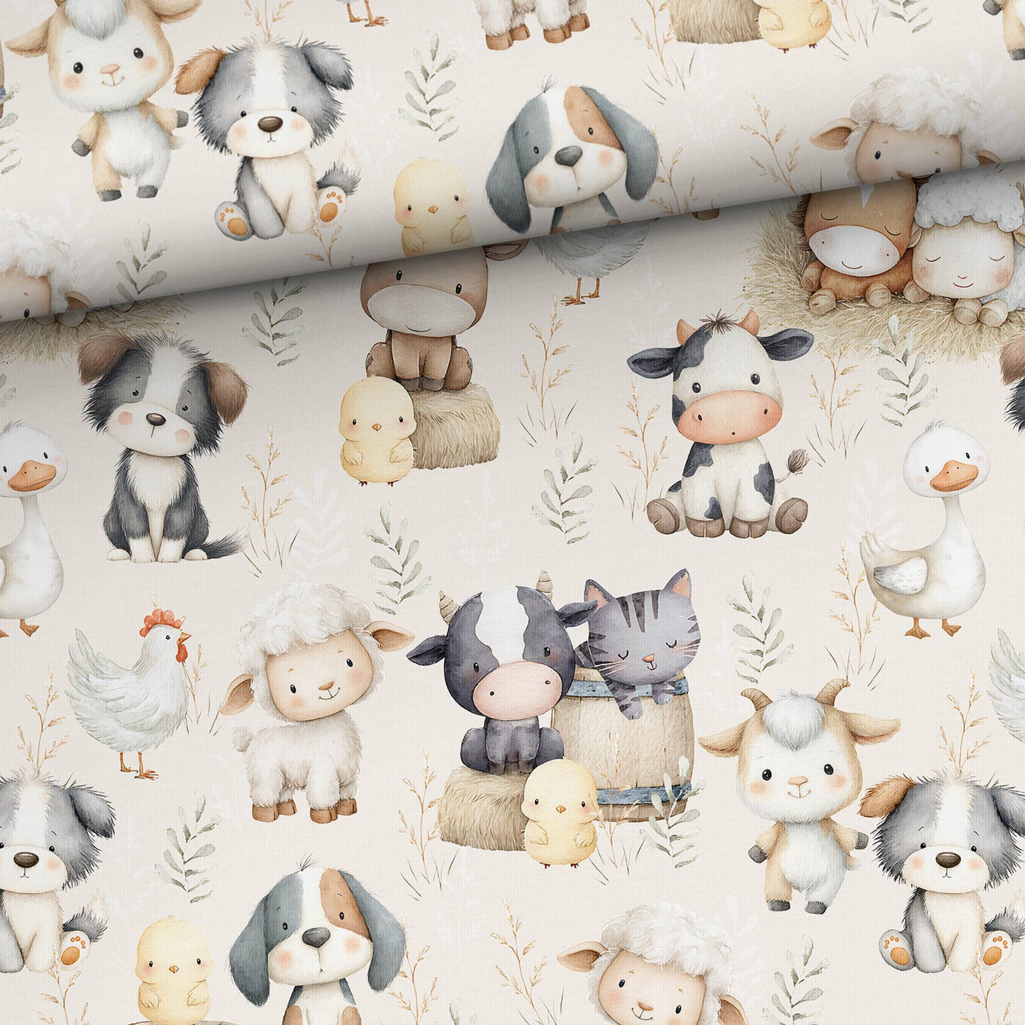 Jersey stampa digitale, certificato OEKO TEX, 92 % cotone 8% elastan, altezza 160 cm