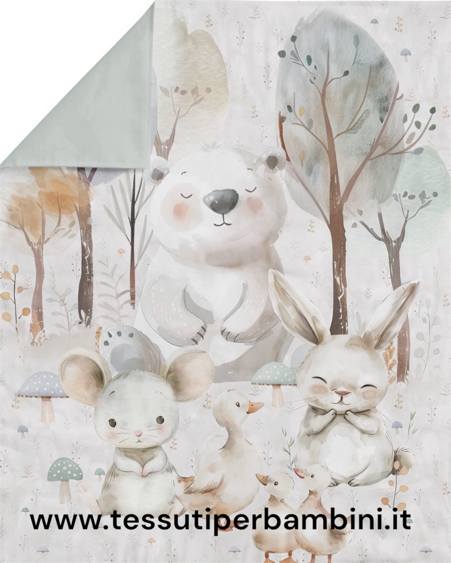 Pannello 100 % cotone, misura 75 cm ×100 cm