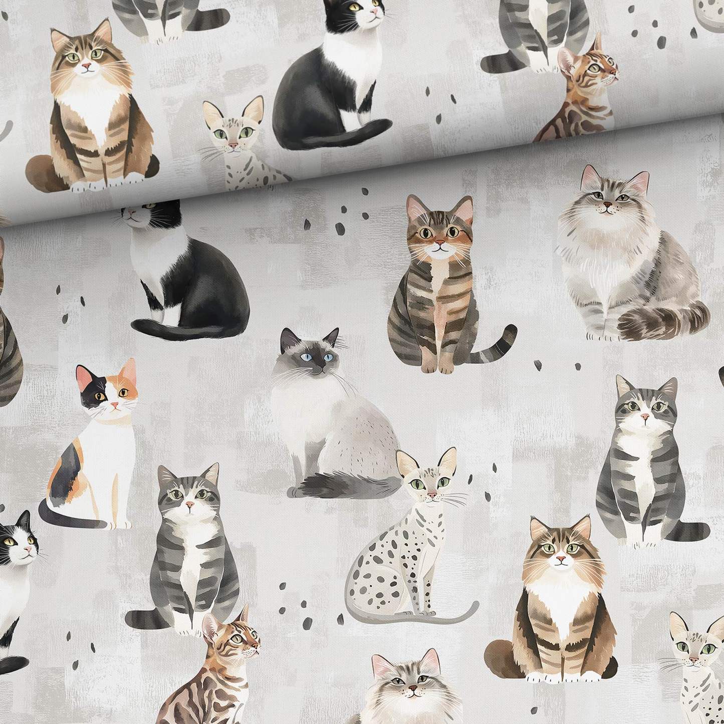 Cotone 100% premium certificato OEKO TEX, stampa digitale , altezza 158 cm