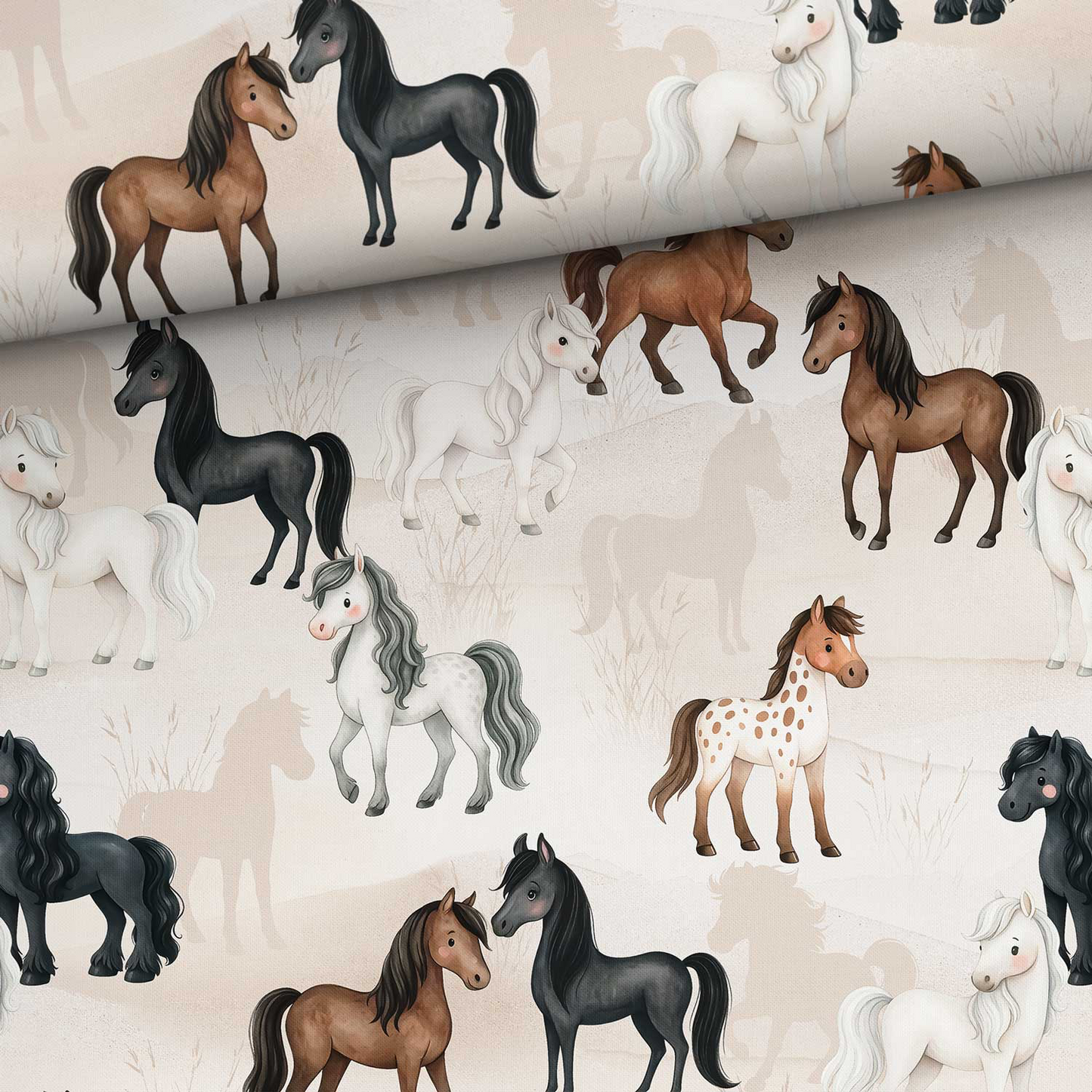 Cotone 100% premium certificato OEKO TEX, stampa digitale , altezza 158 cm
