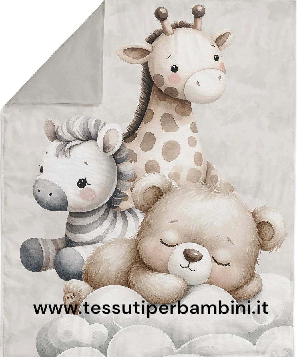 Pannello 100 % cotone, misura 75 cm ×100 cm