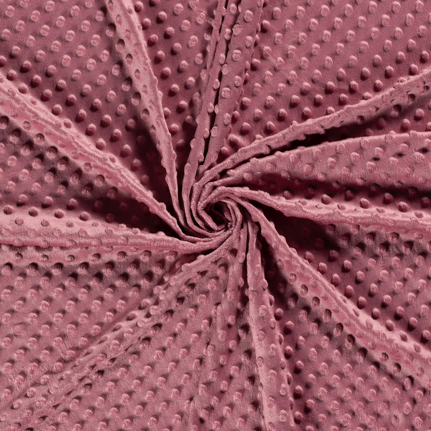 Minky pile Rosa antico scuro , altezza 150 cm, peso 250 g