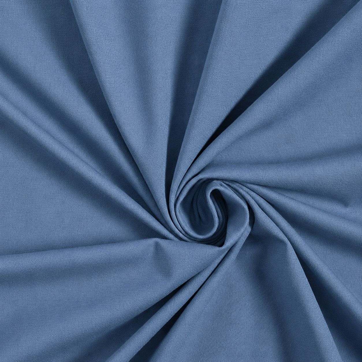 Cotone 100 % popeline certificato OEKO blu scuro, altezza 146 cm