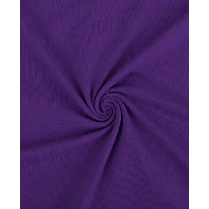 Jersey di cotone certificato OEKO TEX 95 % cotone 5% elastane, altezza 150 cm PURPLE