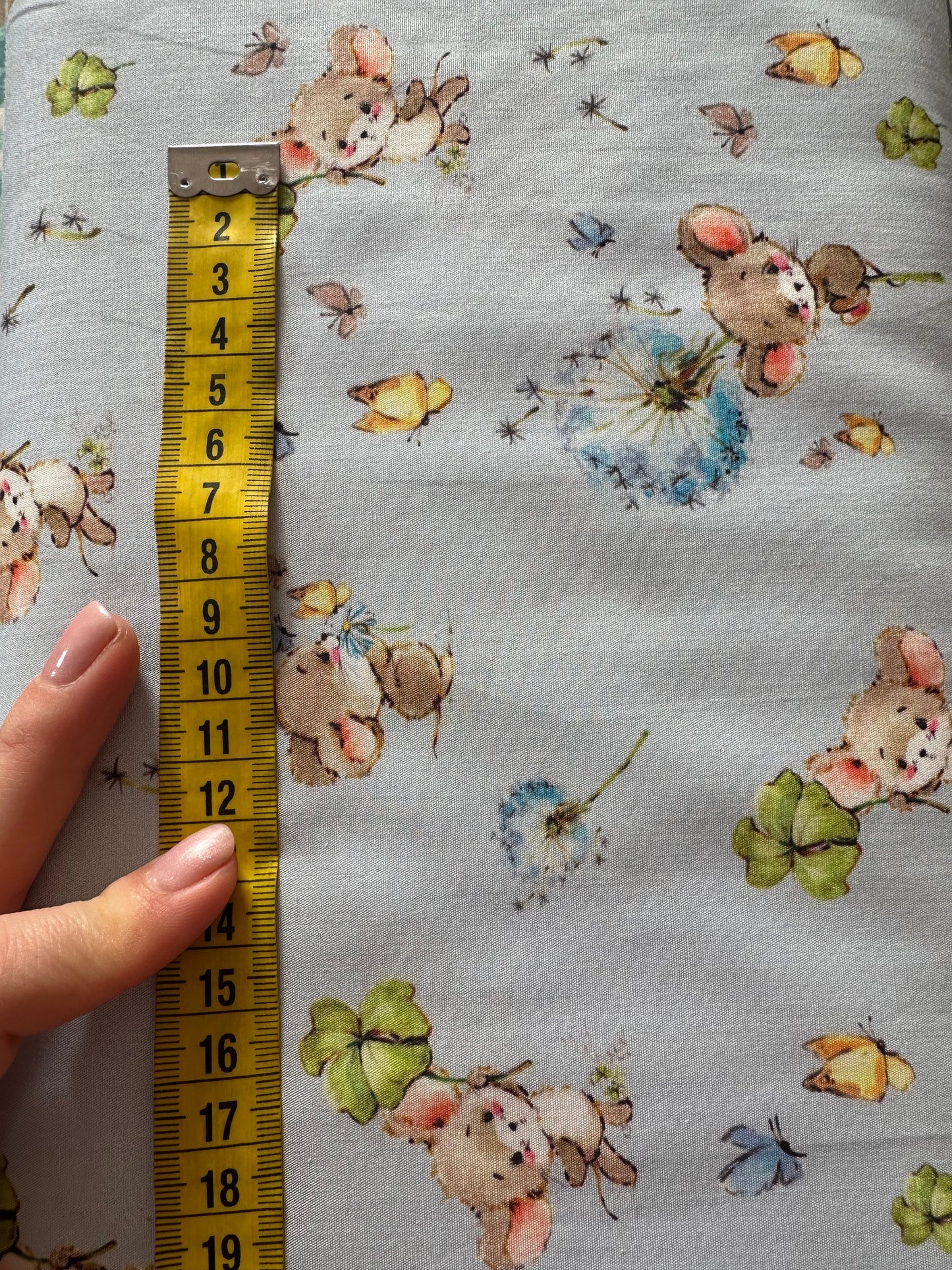 Cotone 100% certificato OEKO TEX, altezza 150 cm