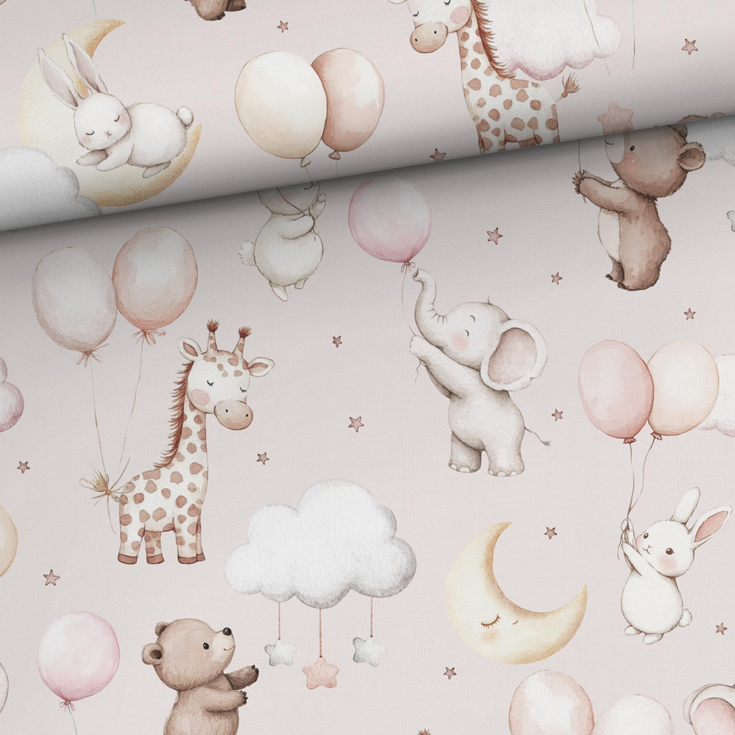 Cotone 100% premium certificato OEKO TEX, stampa digitale , altezza 158 cm