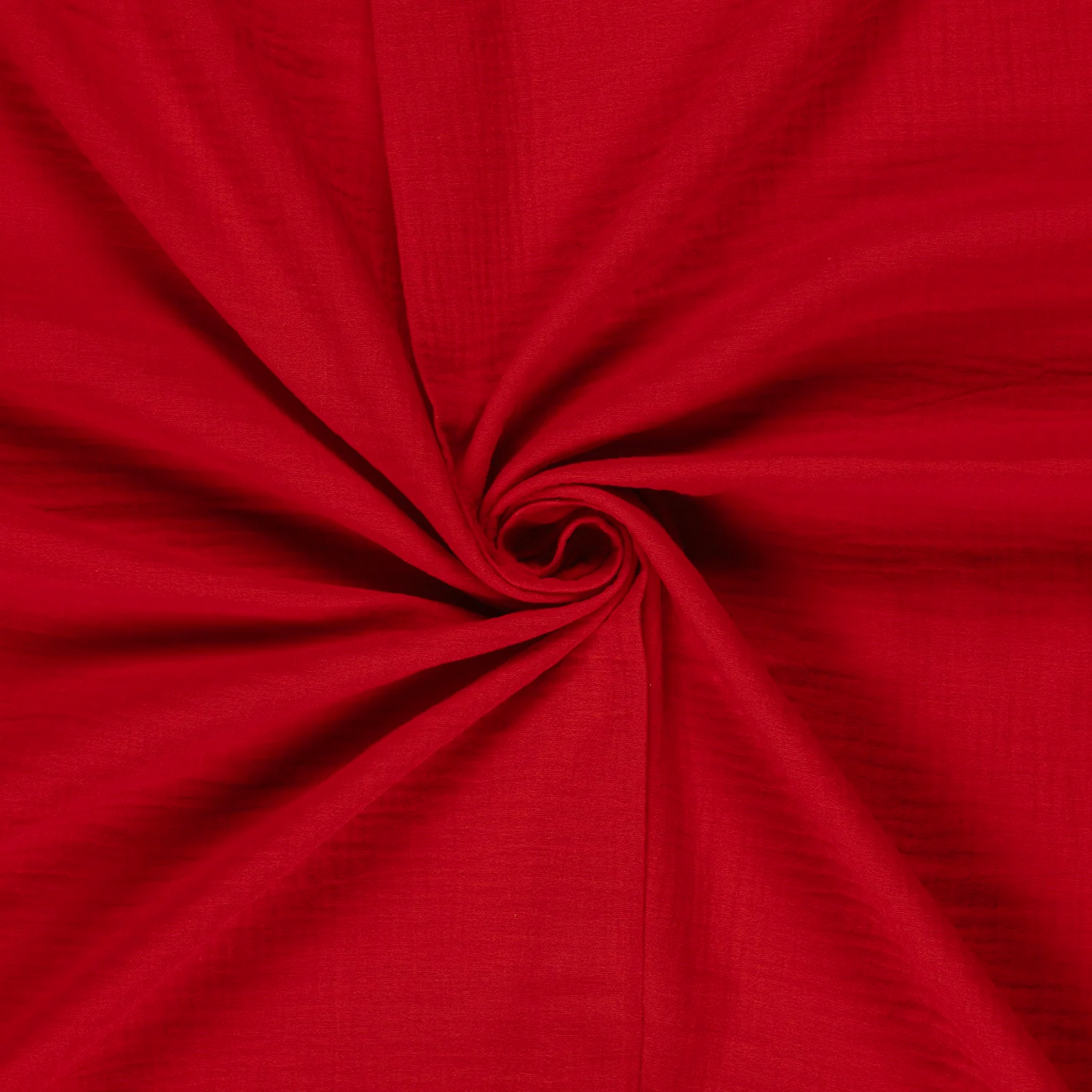 Mussola di cotone 100 %, certificato Oeko Tex, altezza 135 cm ROSSO