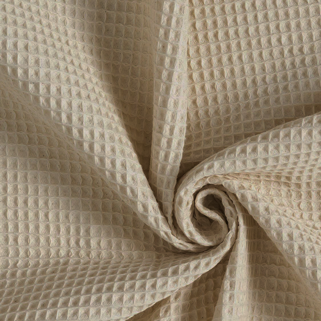 Nido d’ape 100% cotone certificato Oeko Tex altezza 150 cm beige