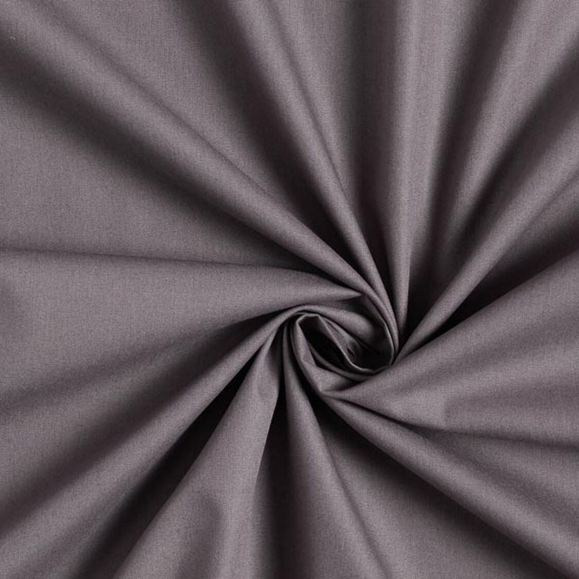 Cotone 100 % popeline certificato Oeko Tex antracite , altezza 146 cm