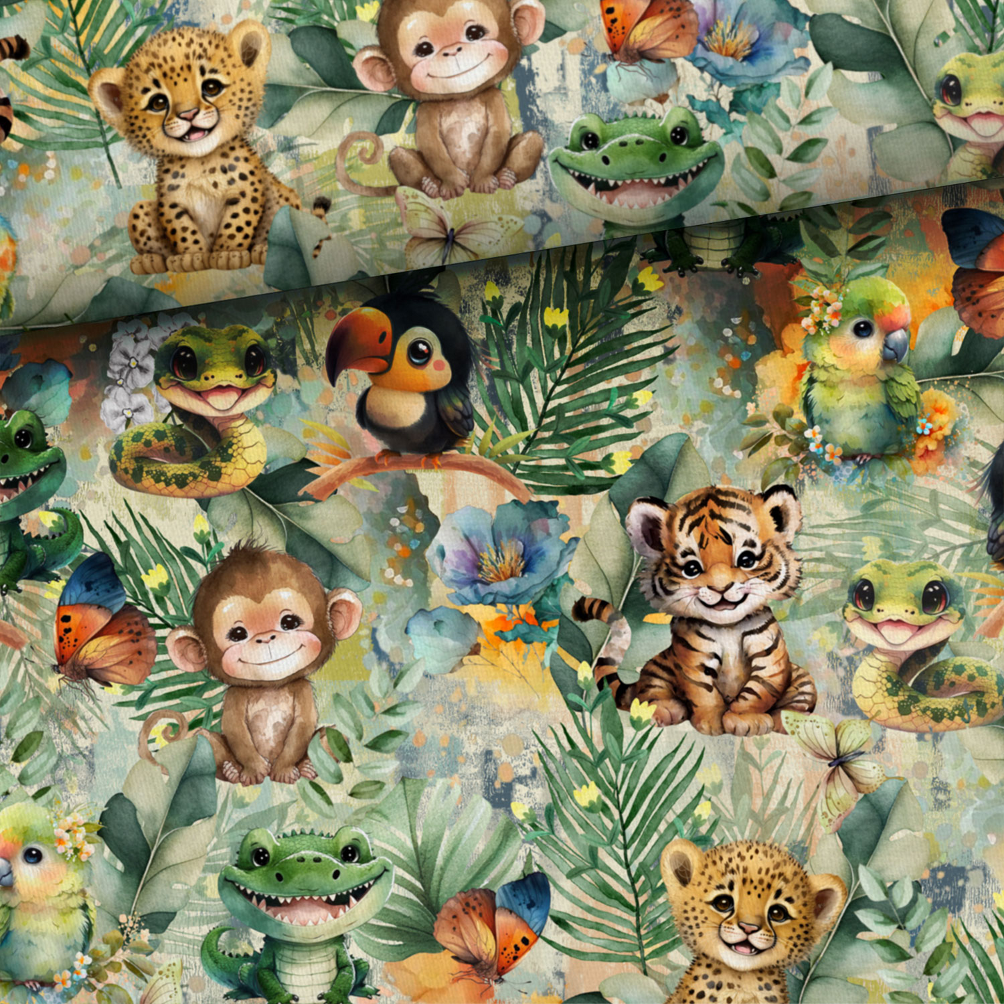 Jersey stampa digitale, certificato OEKO TEX, 92 % cotone 8% elastane, altezza 160 cm