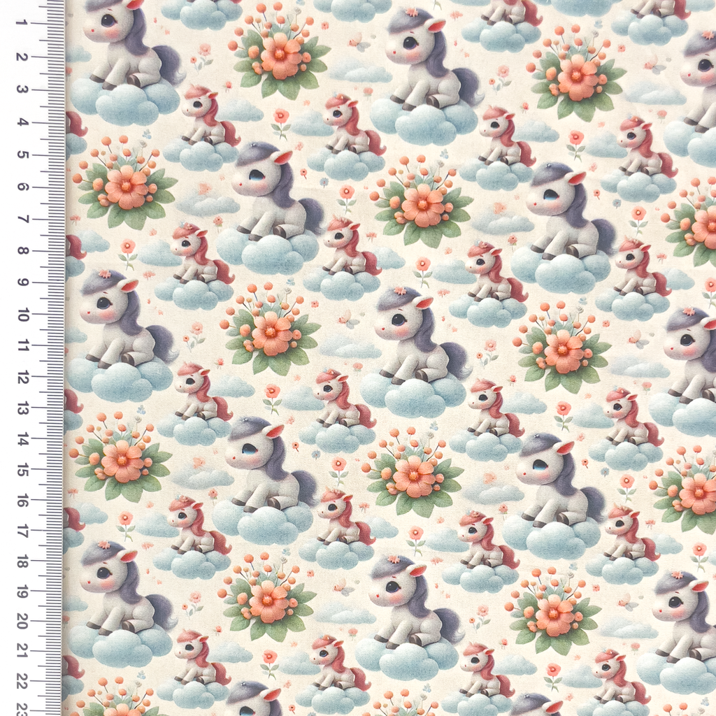 Popeline di cotone 100% certificato Oeko Tex stampa digitale altezza 148 cm