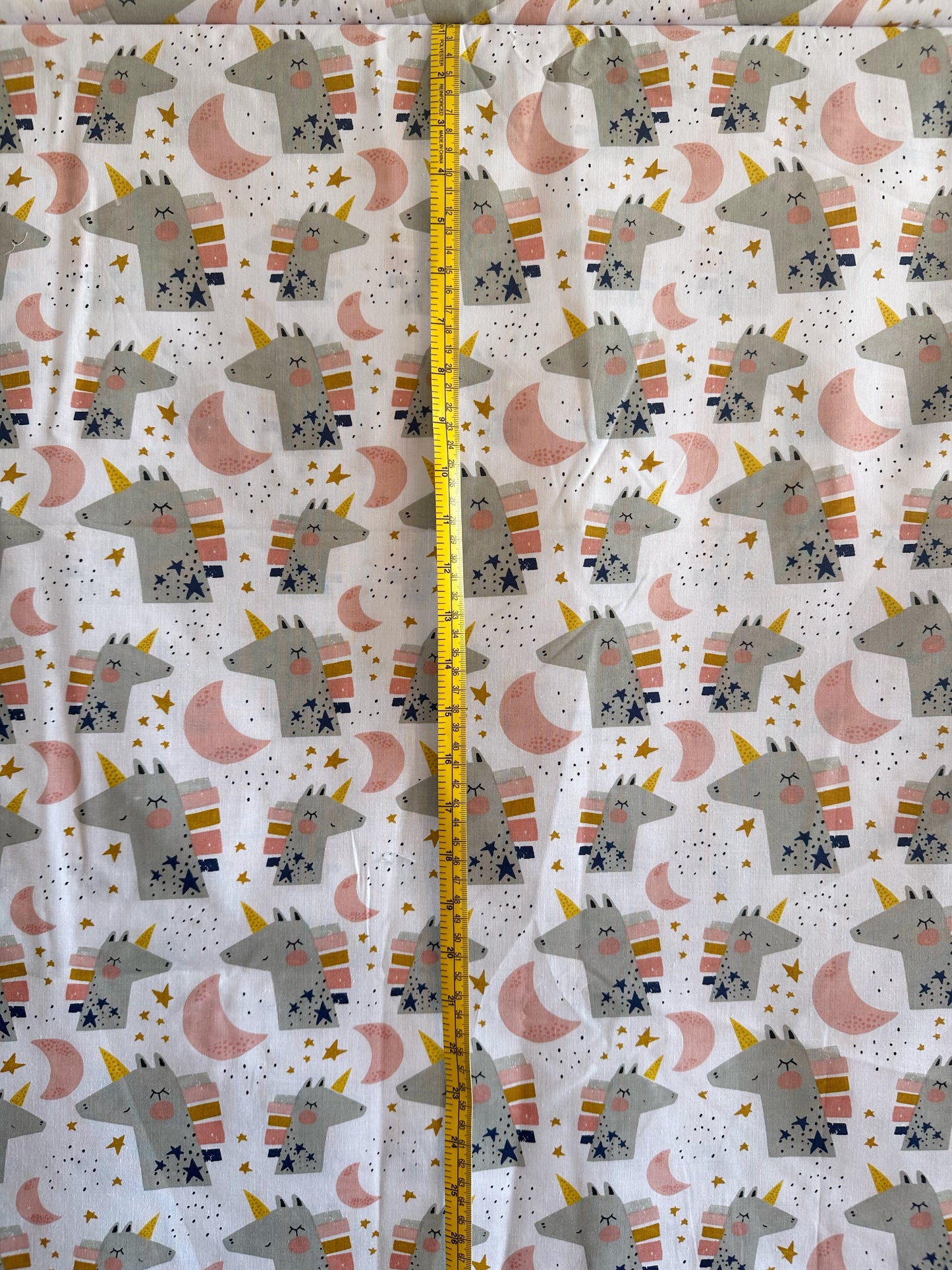 Cotone 100 % certificato Oeko Tex , altezza 160 cm