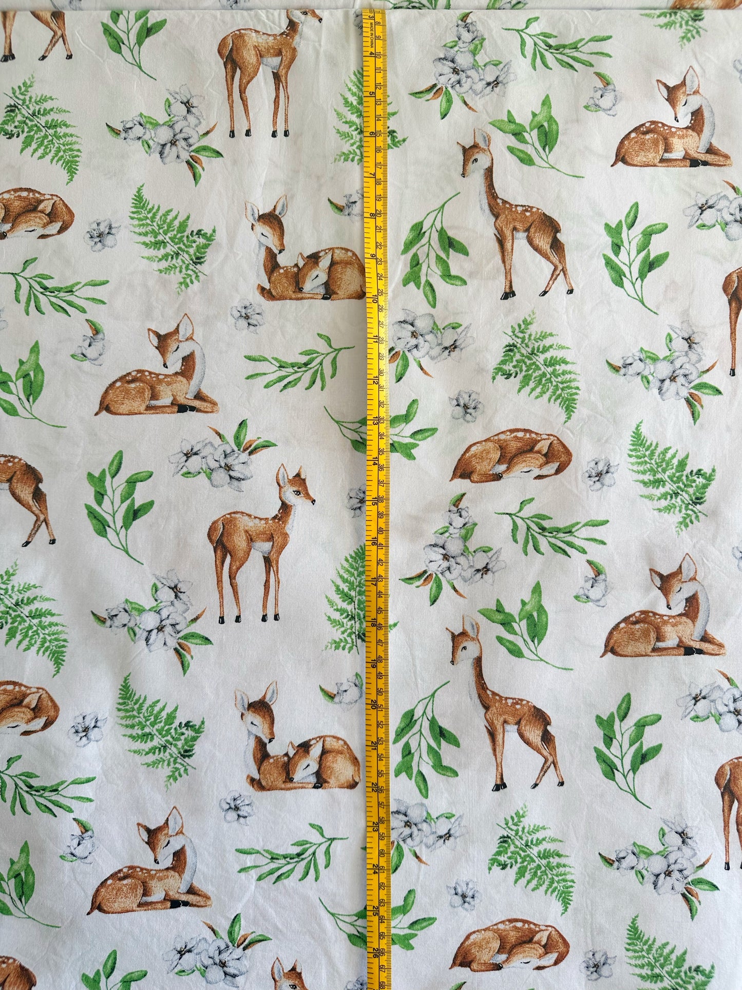 Cotone 100 % certificato Oeko Tex , altezza 160 cm