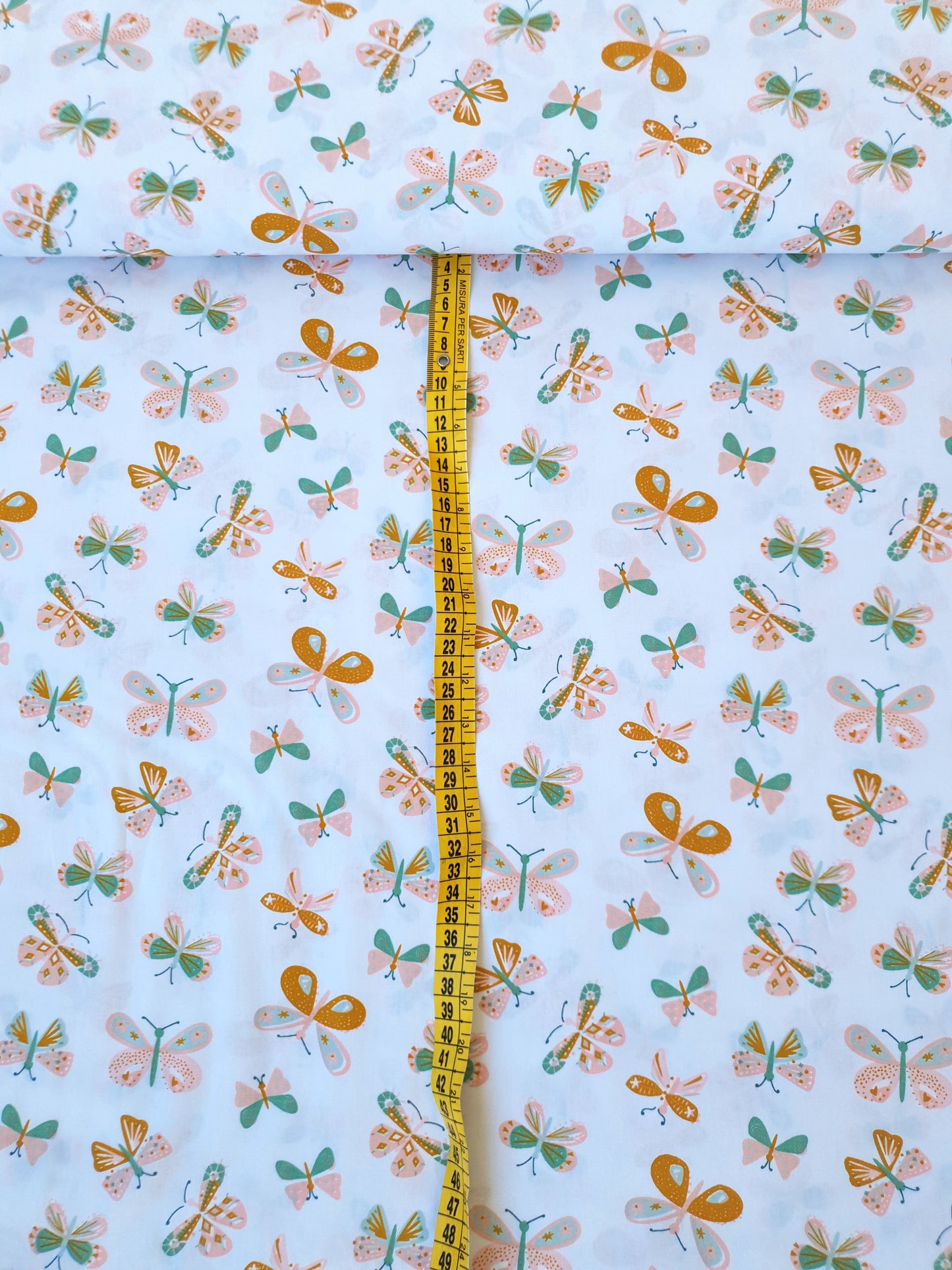 Cotone 100 % popeline, certificato GOTS, altezza 148 cm