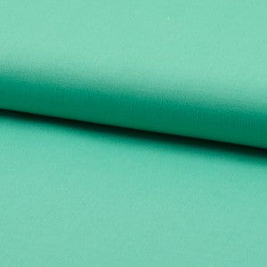 Cotone 100 % certificato Oeko Tex , altezza 145 cm, verde smeraldo chiaro