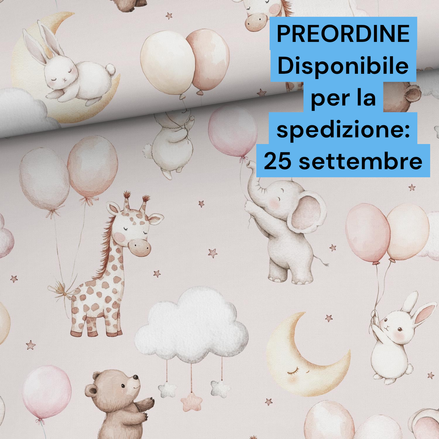 Cotone 100% premium certificato OEKO TEX, stampa digitale , altezza 158 cm