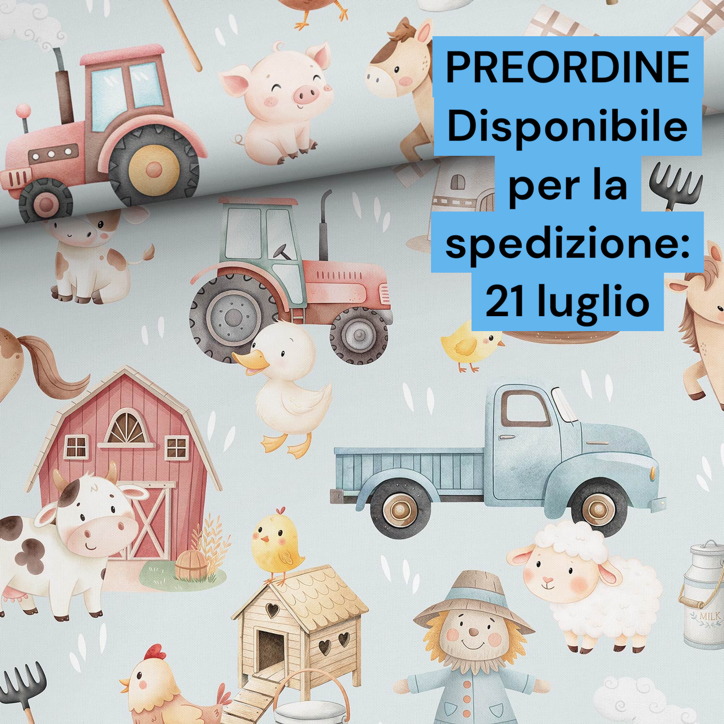 Cotone 100% premium certificato OEKO TEX, stampa digitale , altezza 158 cm