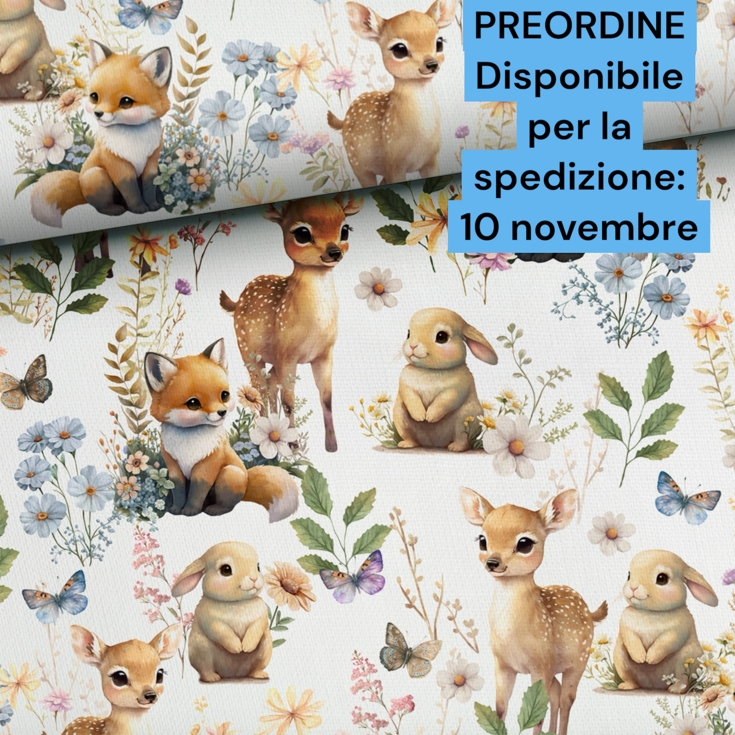 Cotone 100% premium certificato OEKO TEX, stampa digitale , altezza 158 cm