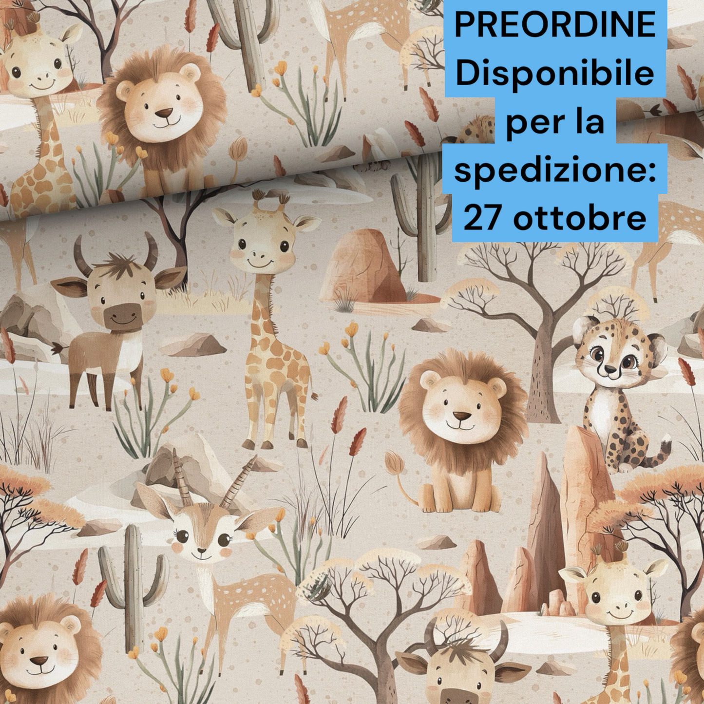 Cotone 100% premium certificato OEKO TEX, stampa digitale , altezza 158 cm