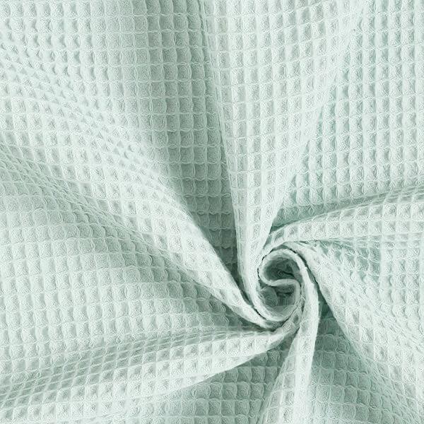 Nido d’ape 100% cotone certificato Oeko Tex altezza 150 cm SALVIA CHIARO