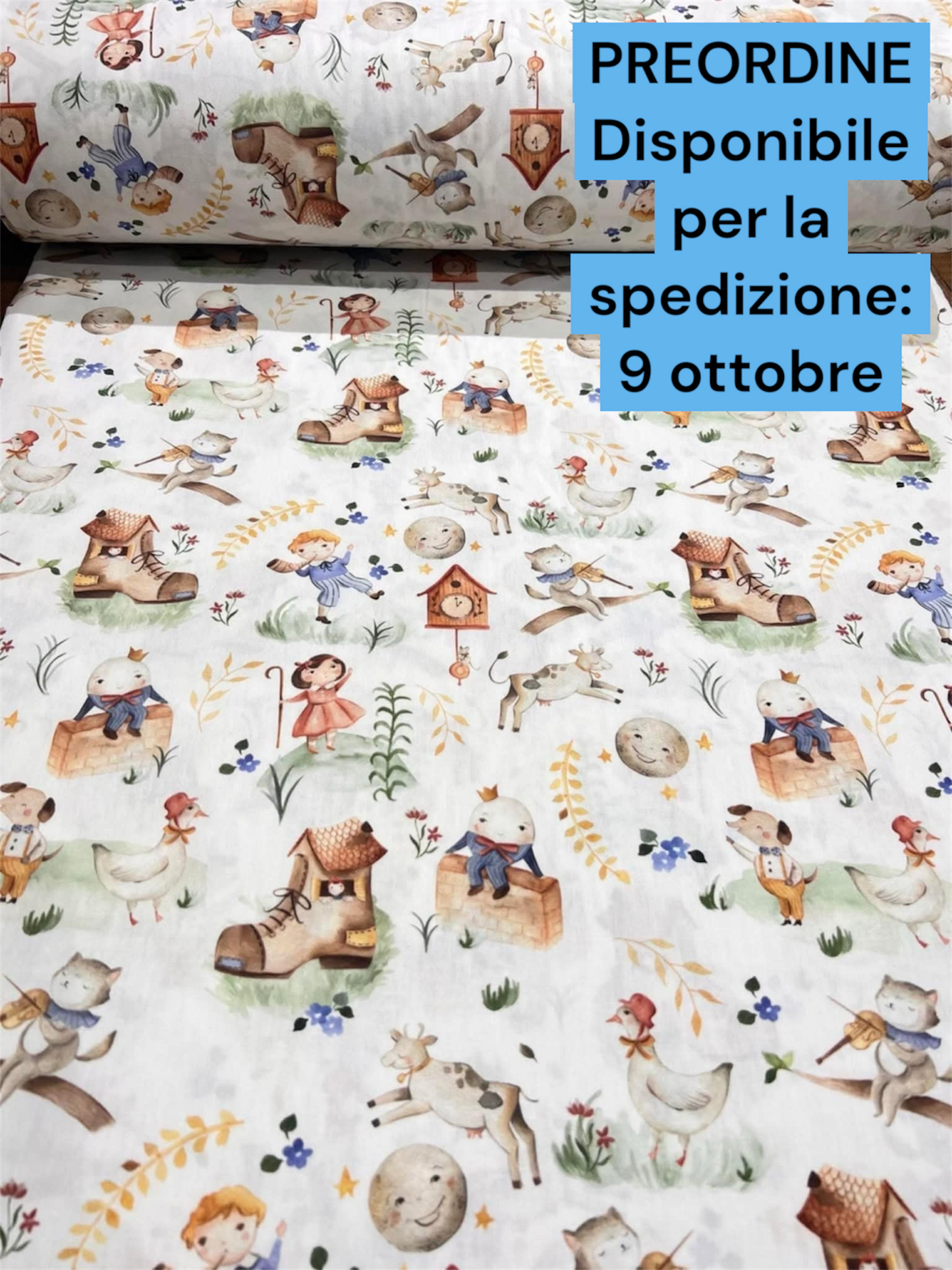 Tessuto Cotone 100%  altezza 240 cm