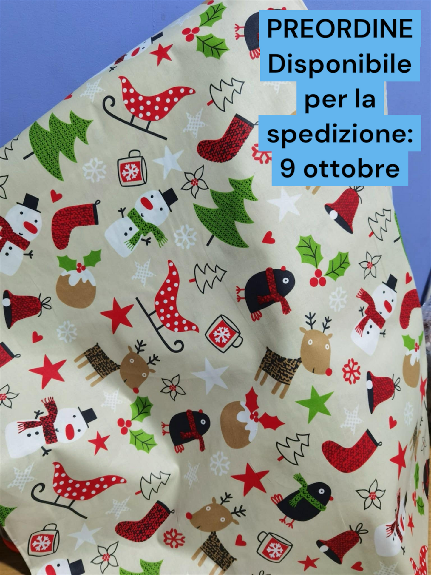 Tessuto Cotone 100%  altezza 240 cm