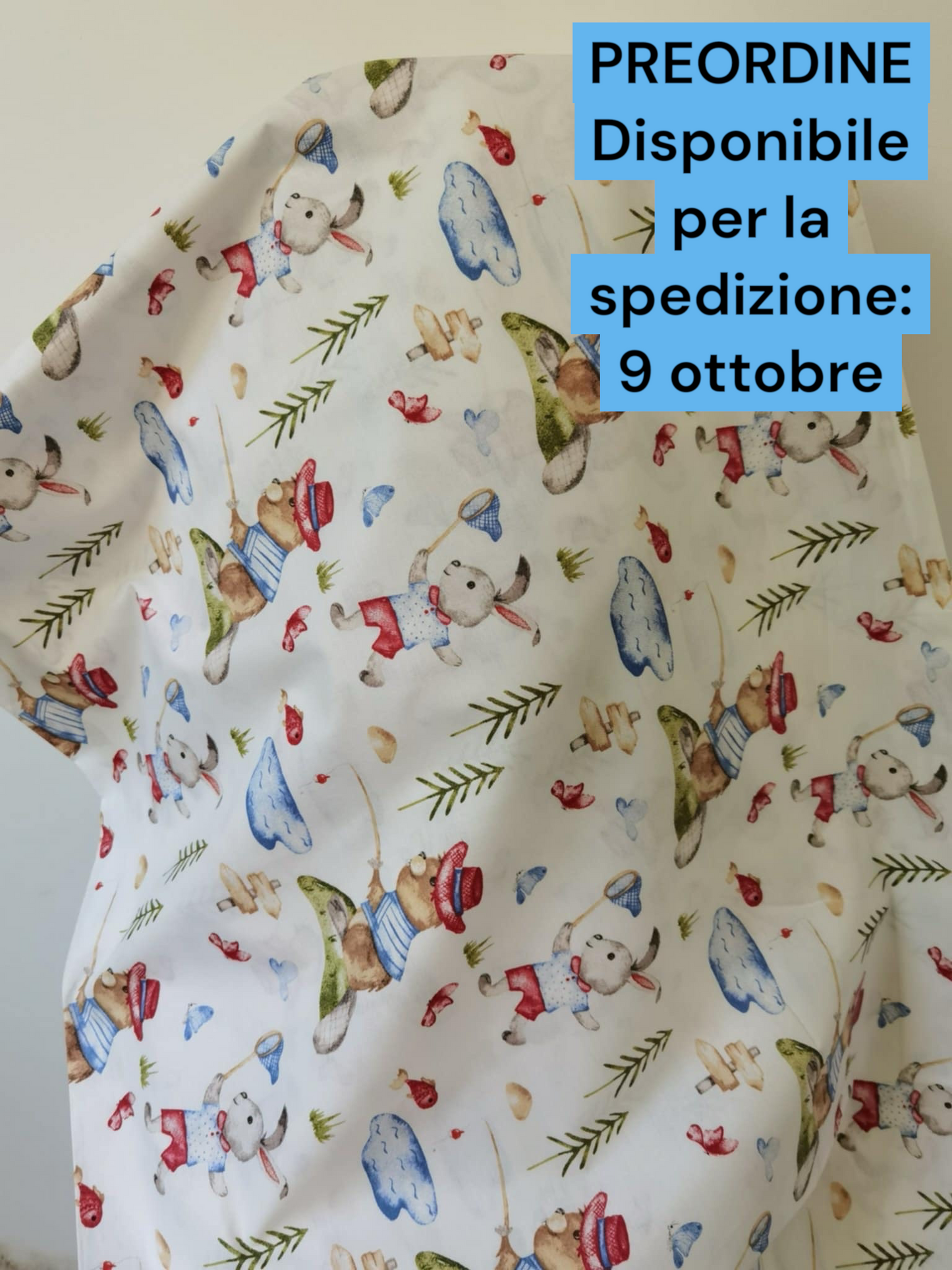 Tessuto Cotone 100%  altezza 240 cm