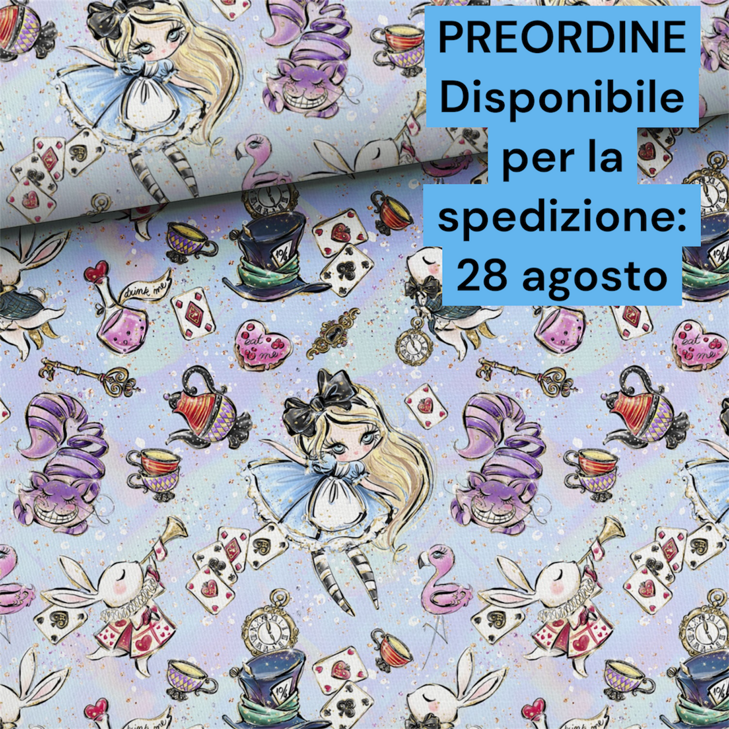 Cotone 100% premium certificato OEKO TEX, stampa digitale , altezza 158 cm