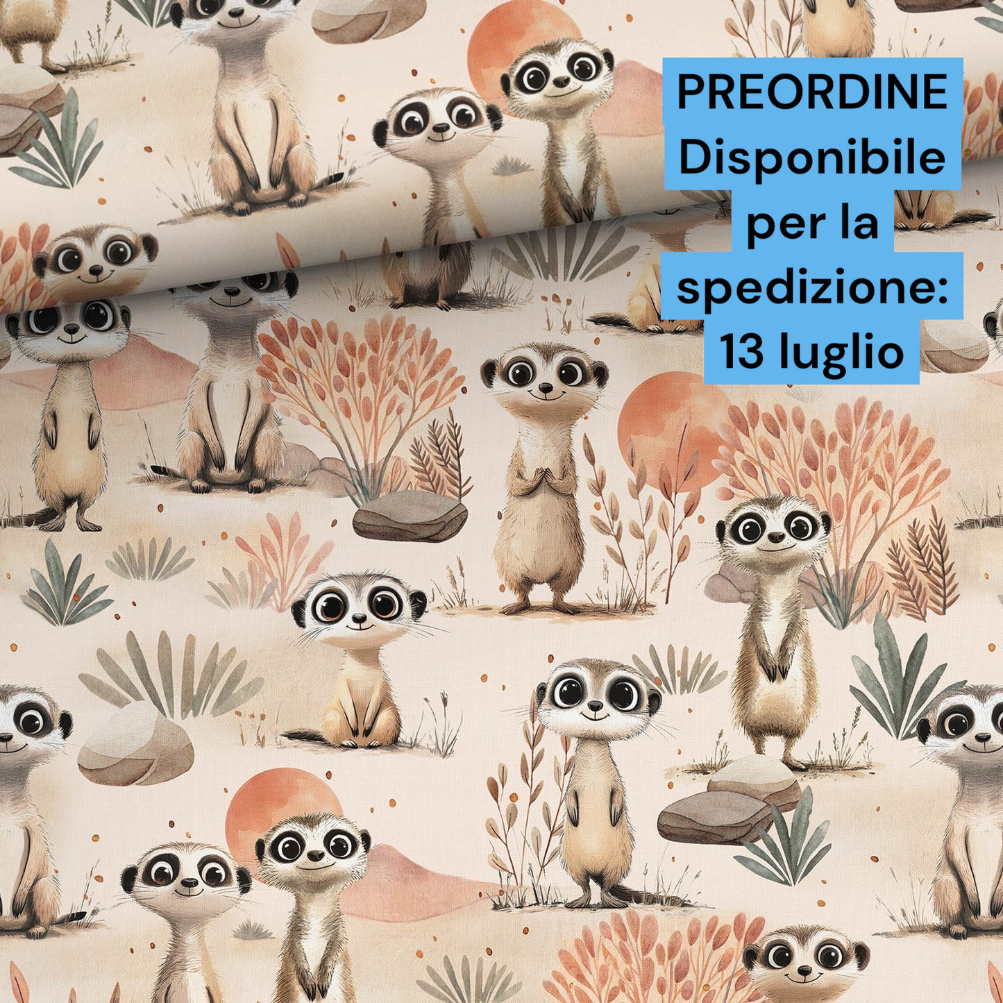 Cotone 100% premium certificato OEKO TEX, stampa digitale , altezza 158 cm