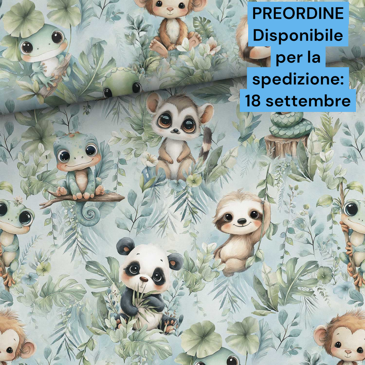 Cotone 100% premium certificato OEKO TEX, stampa digitale , altezza 158 cm