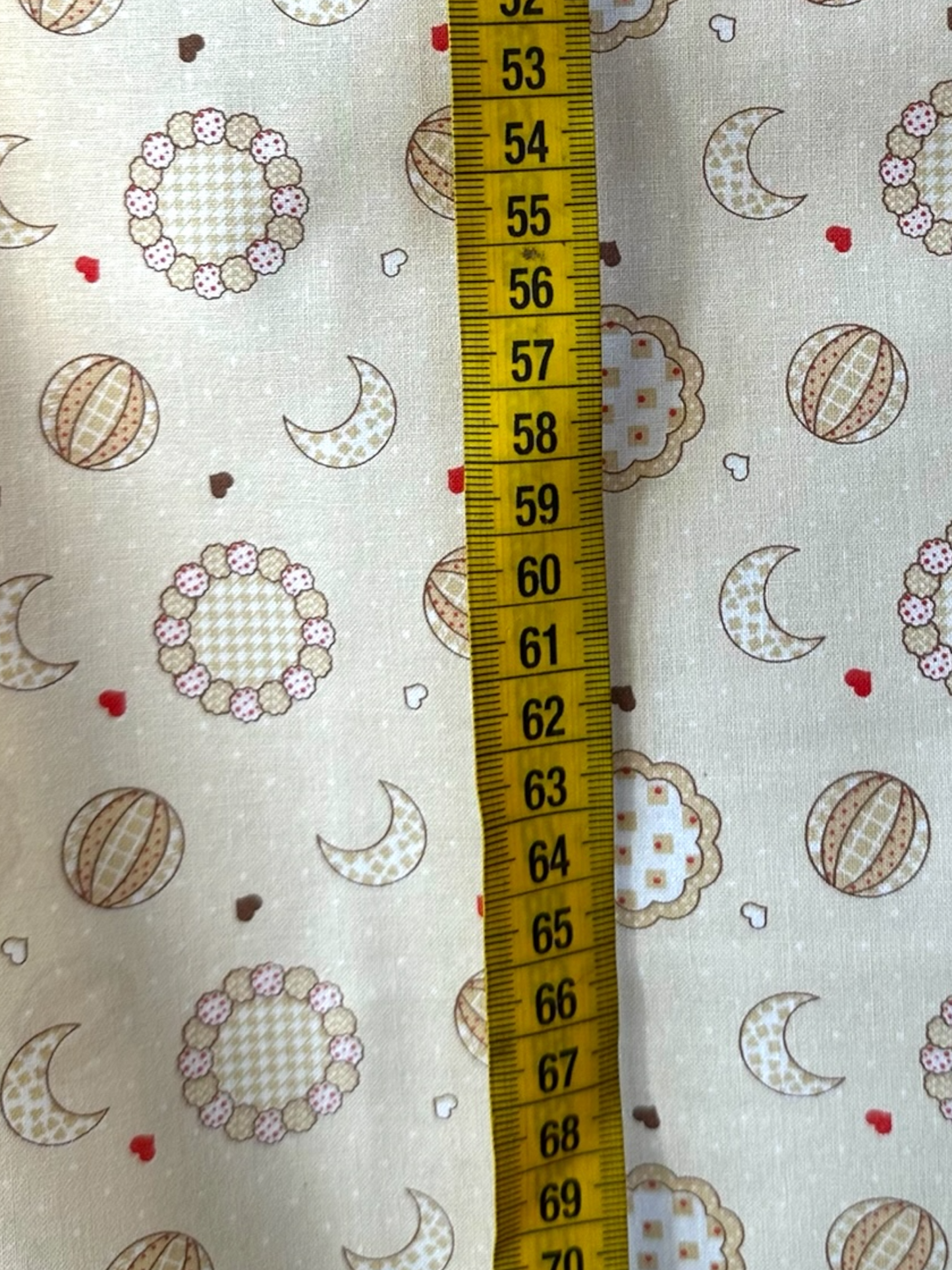 Cotone 100% certificato OEKO TEX, altezza 150 cm
