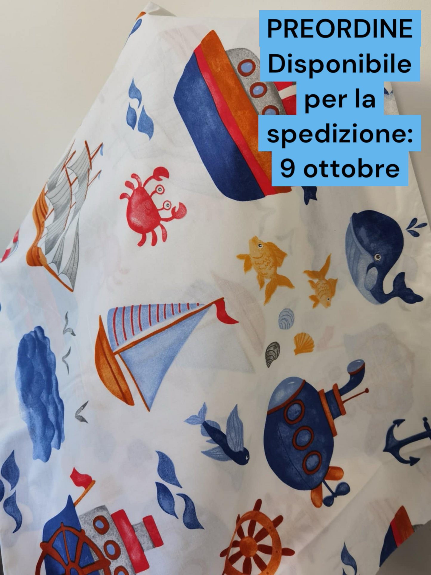 Tessuto Cotone 100%  altezza 240 cm