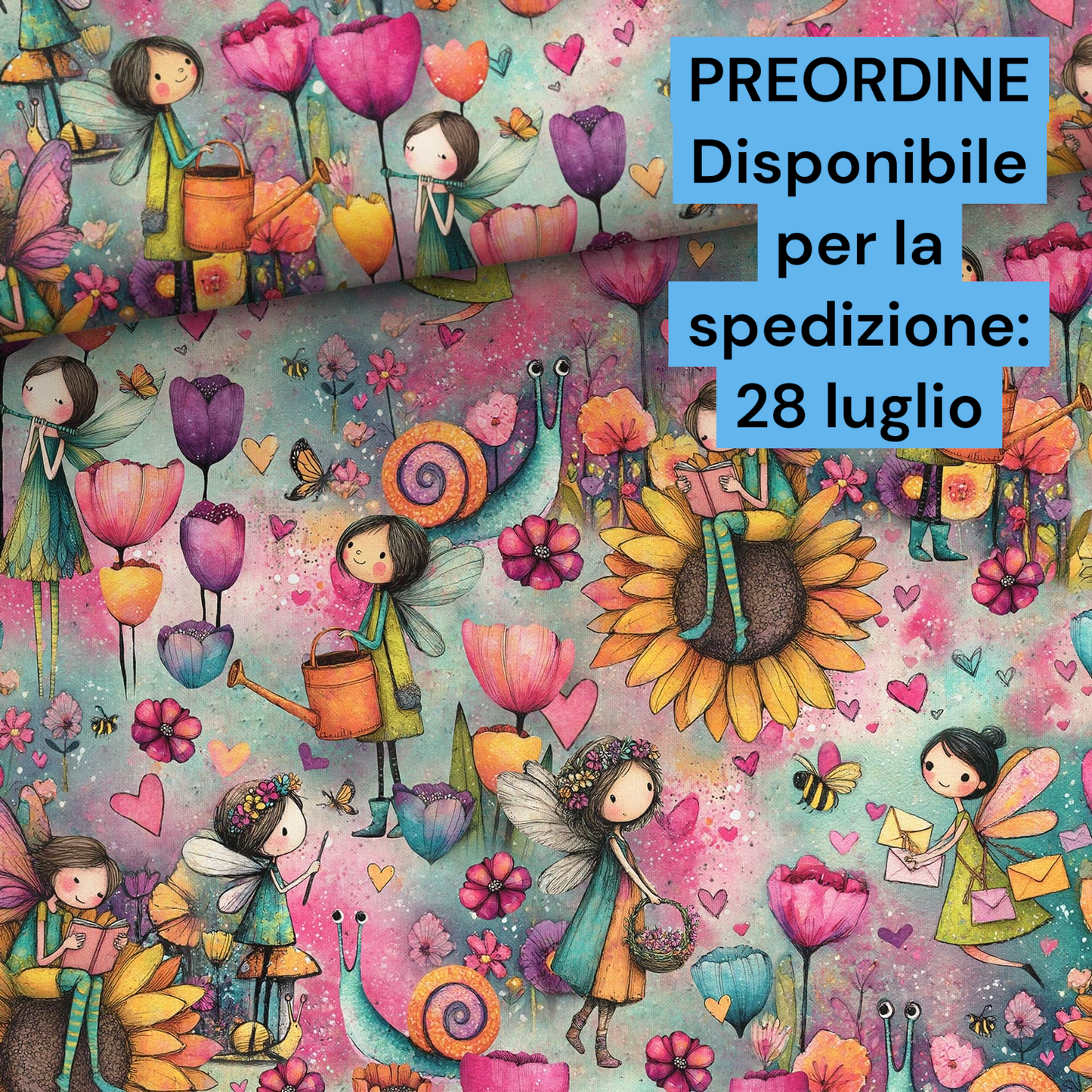 Cotone 100% premium certificato OEKO TEX, stampa digitale , altezza 158 cm