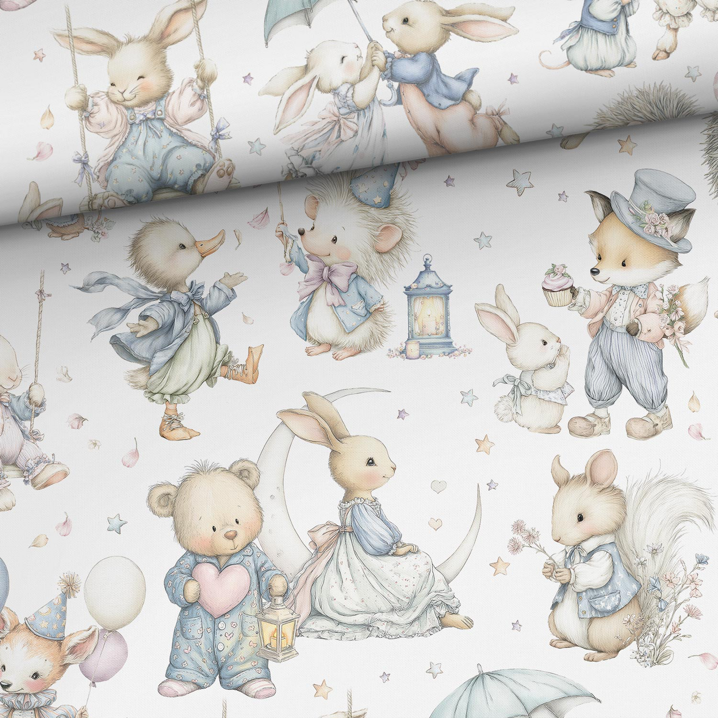Cotone 100% premium certificato OEKO TEX, stampa digitale , altezza 158 cm
