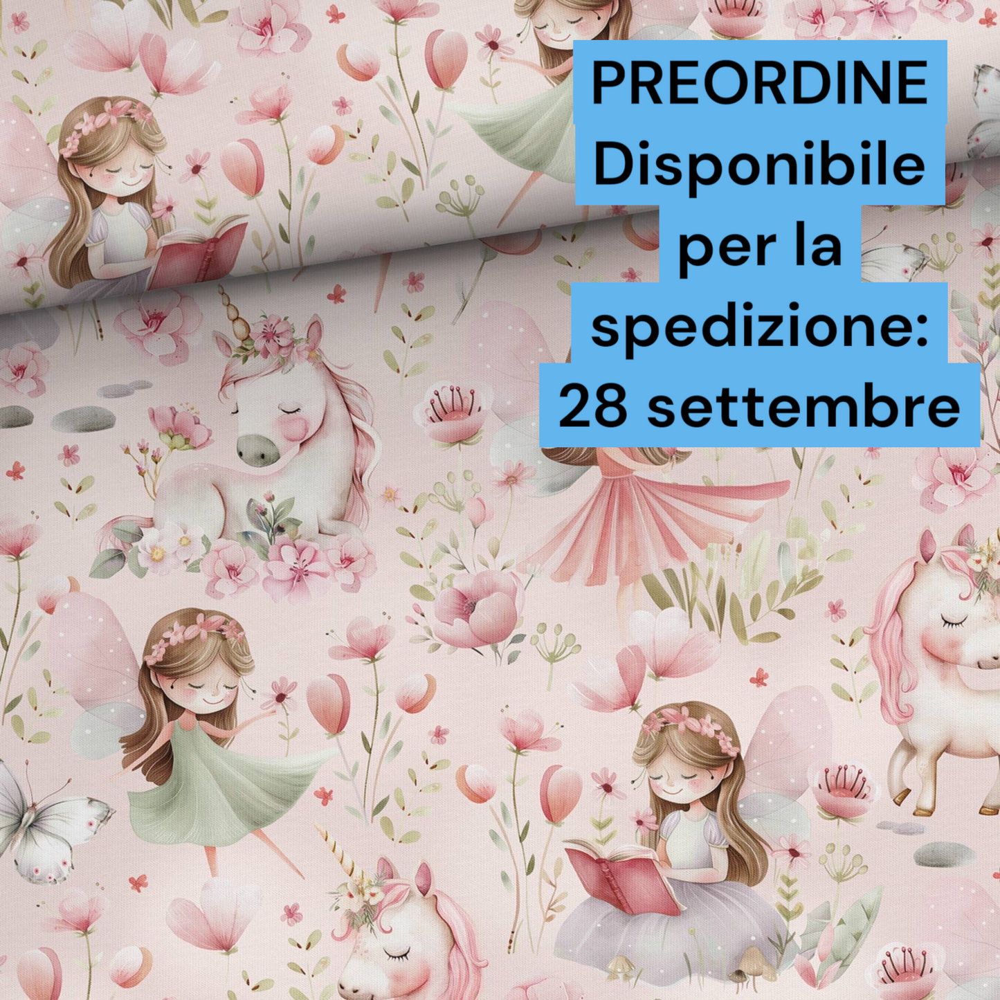 Jersey stampa digitale, certificato OEKO TEX, 92 % cotone 8% elastan, altezza 160 cm