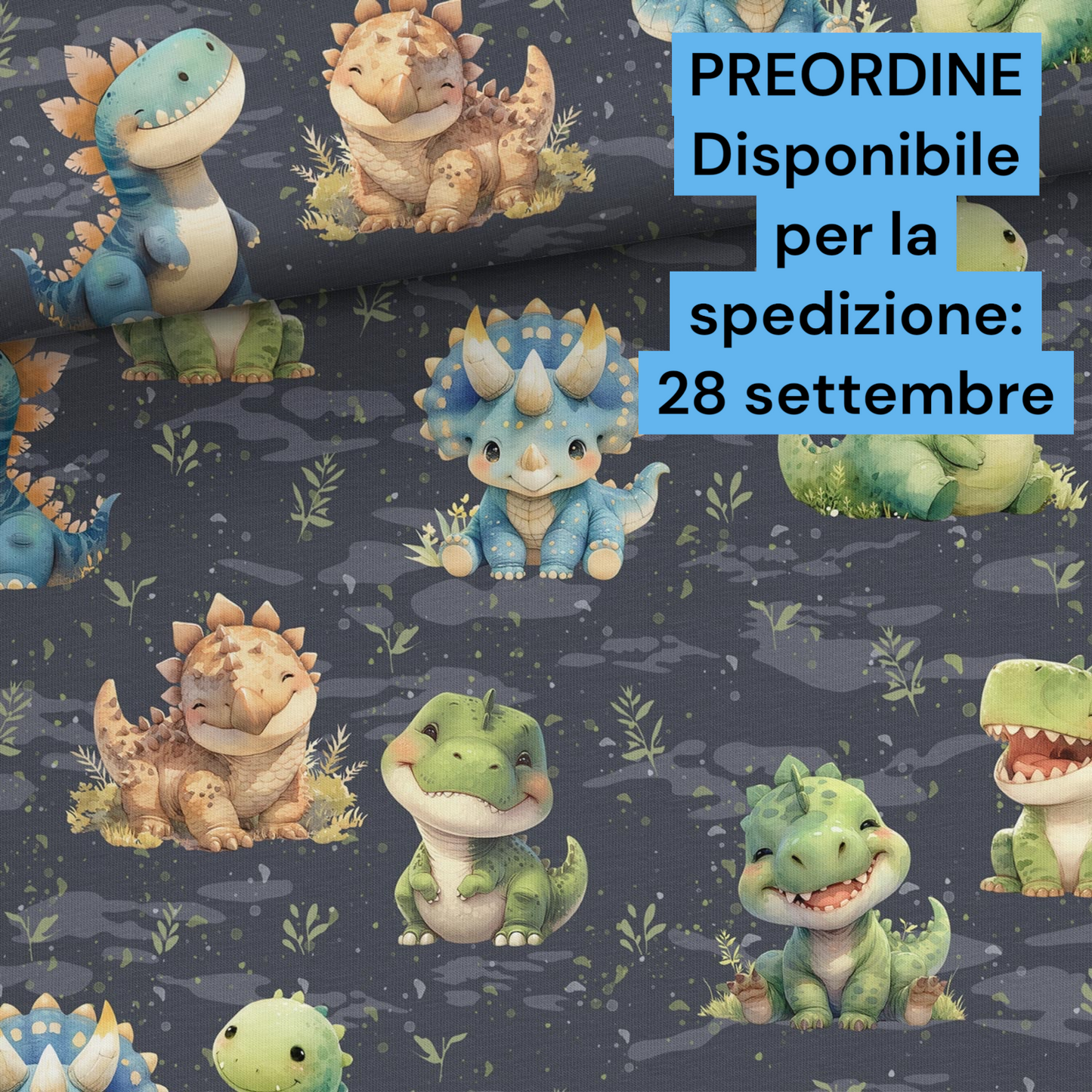 Jersey stampa digitale, certificato OEKO TEX, 92 % cotone 8% elastan, altezza 160 cm