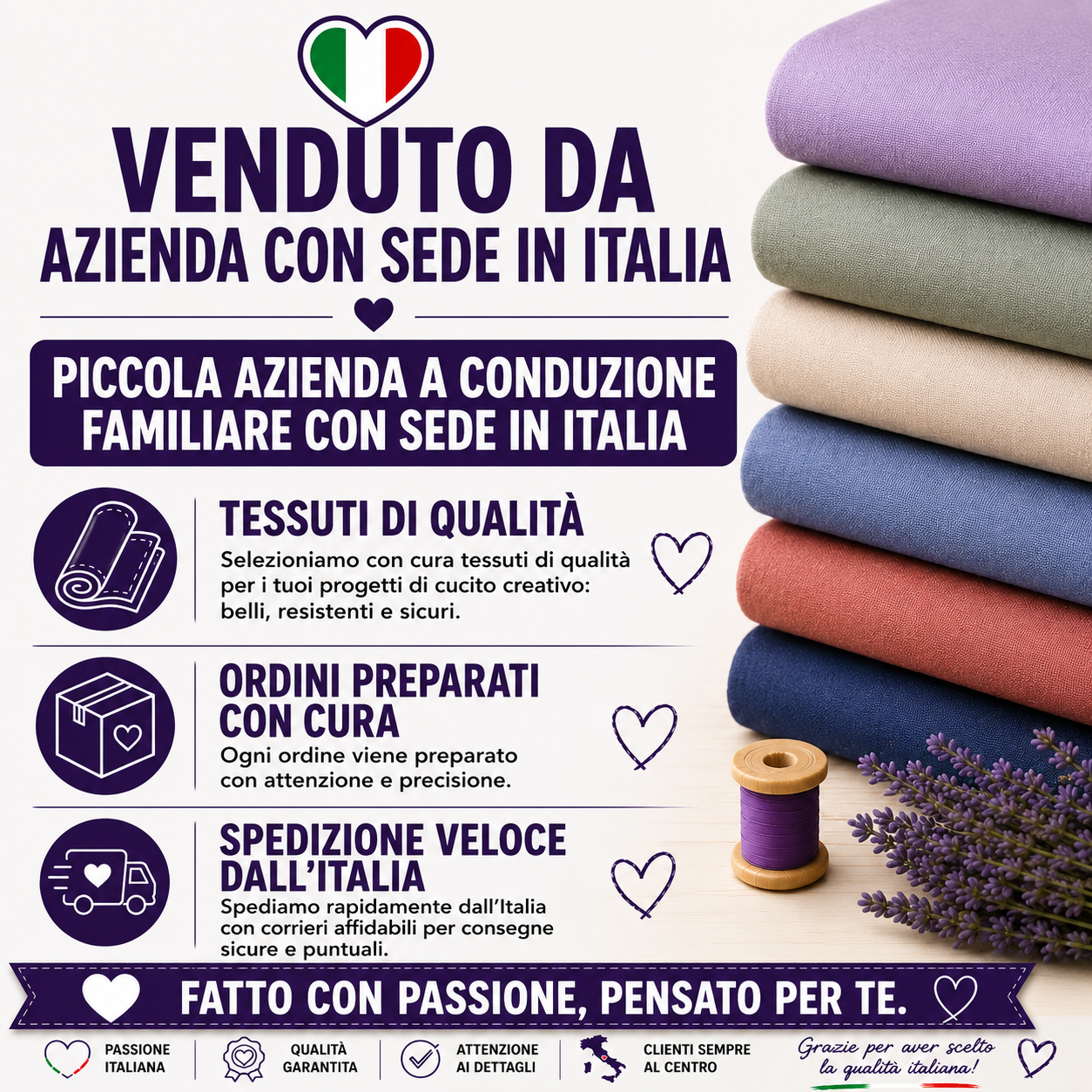 Cotone 100 % popeline certificato OEKO TEX Dusty blu , altezza 146 cm
