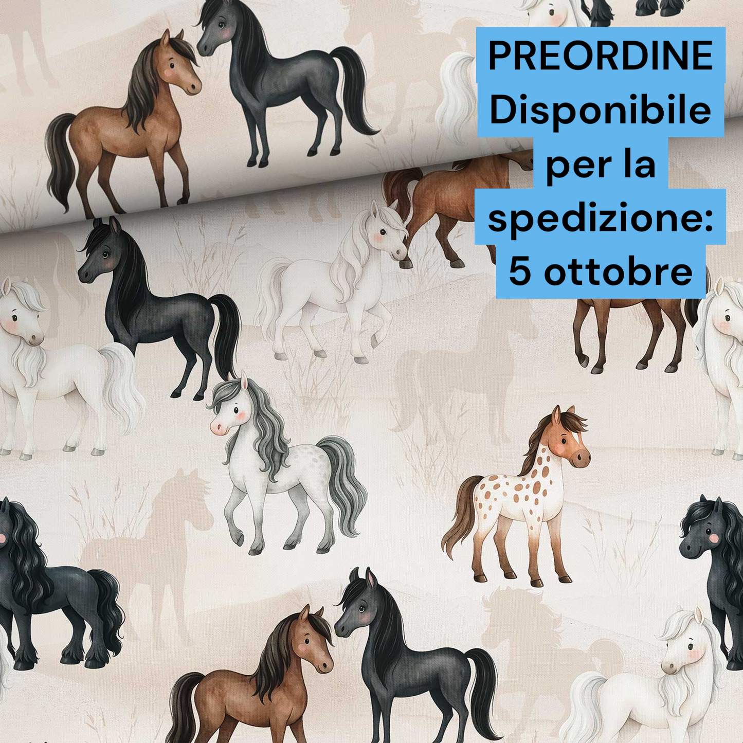 Cotone 100% premium certificato OEKO TEX, stampa digitale , altezza 158 cm