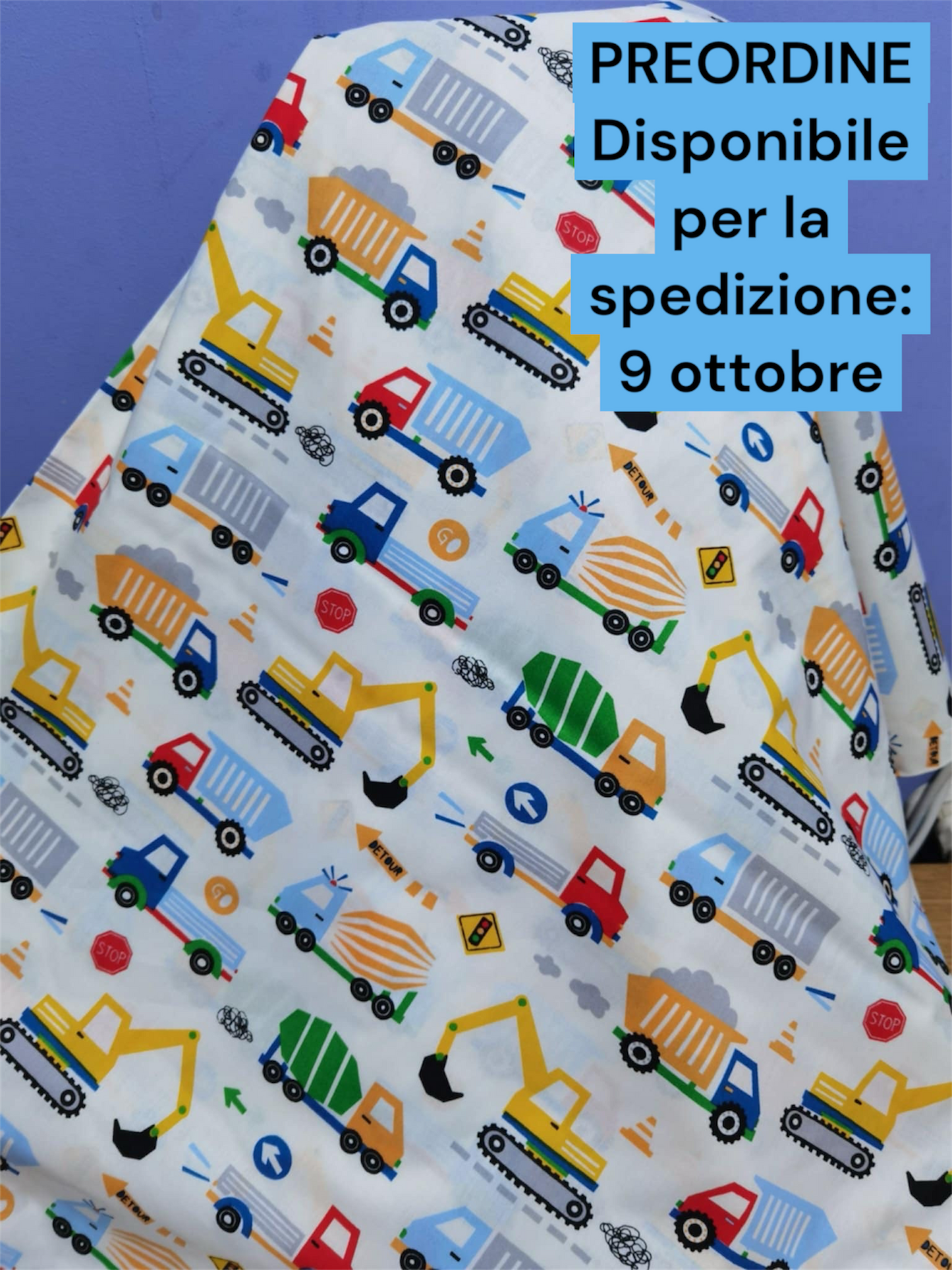 Tessuto Cotone 100%  altezza 240 cm