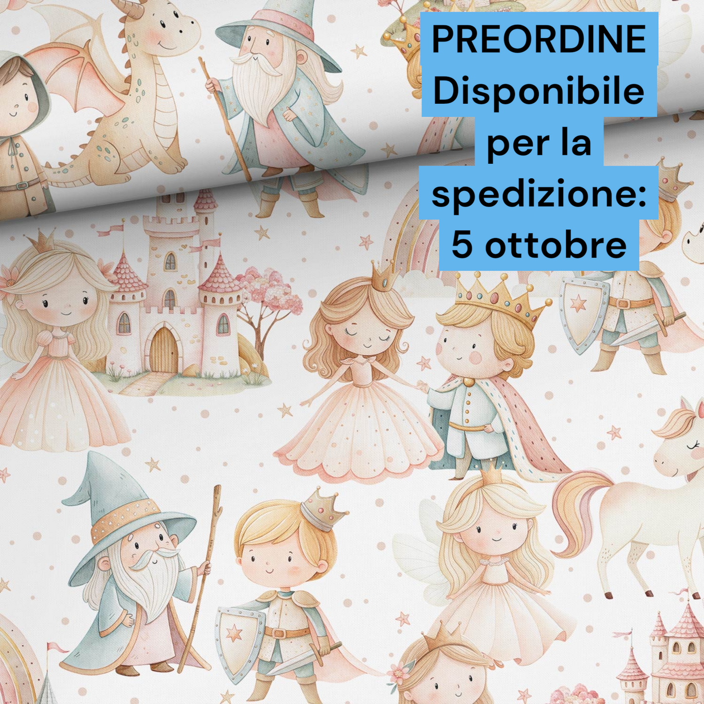 Cotone 100% premium certificato OEKO TEX, stampa digitale , altezza 158 cm