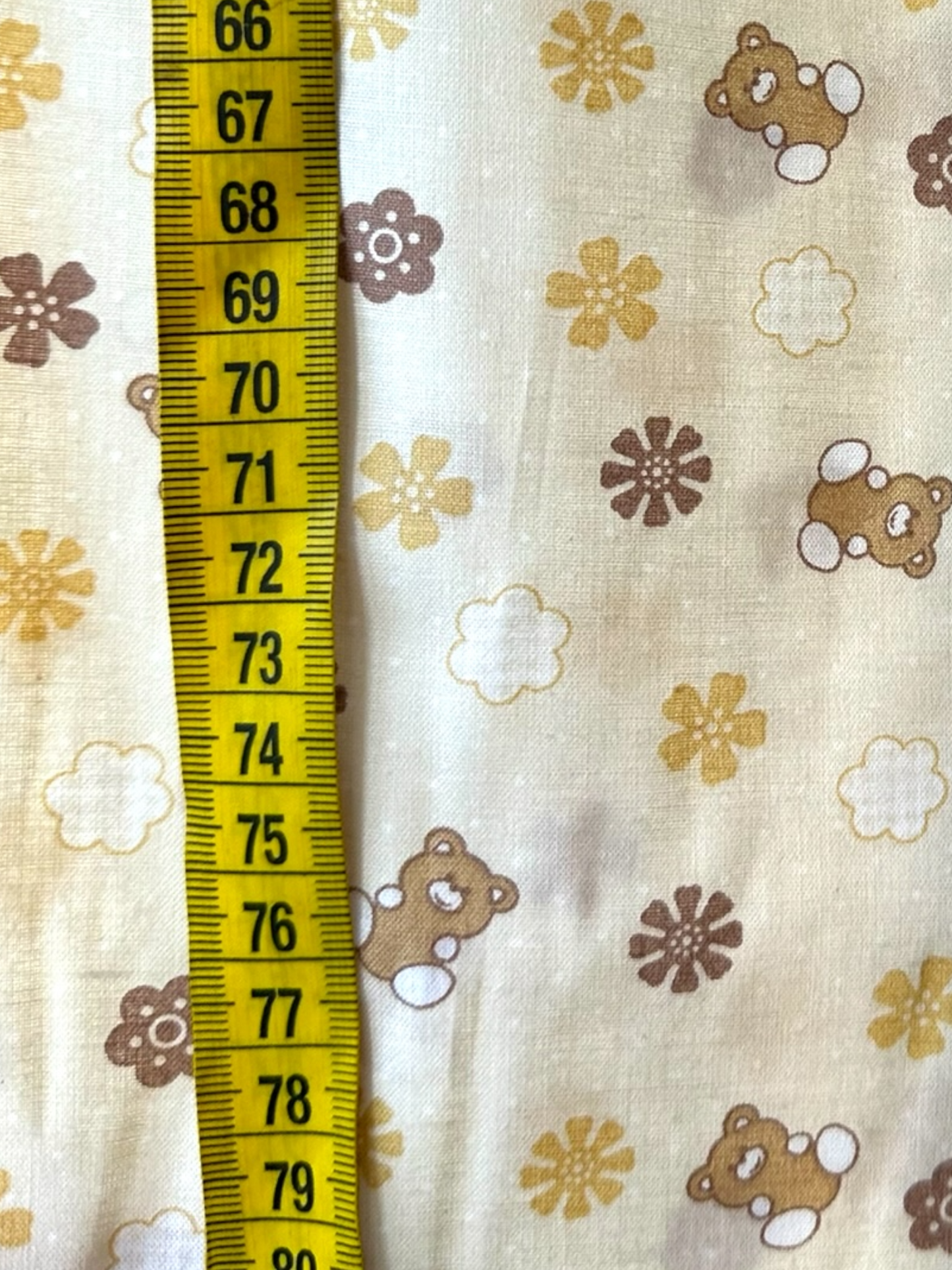 Cotone 100% certificato OEKO TEX, altezza 150 cm