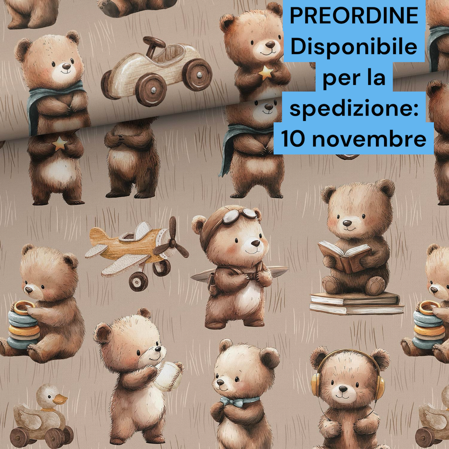 Cotone 100% premium certificato OEKO TEX, stampa digitale , altezza 158 cm