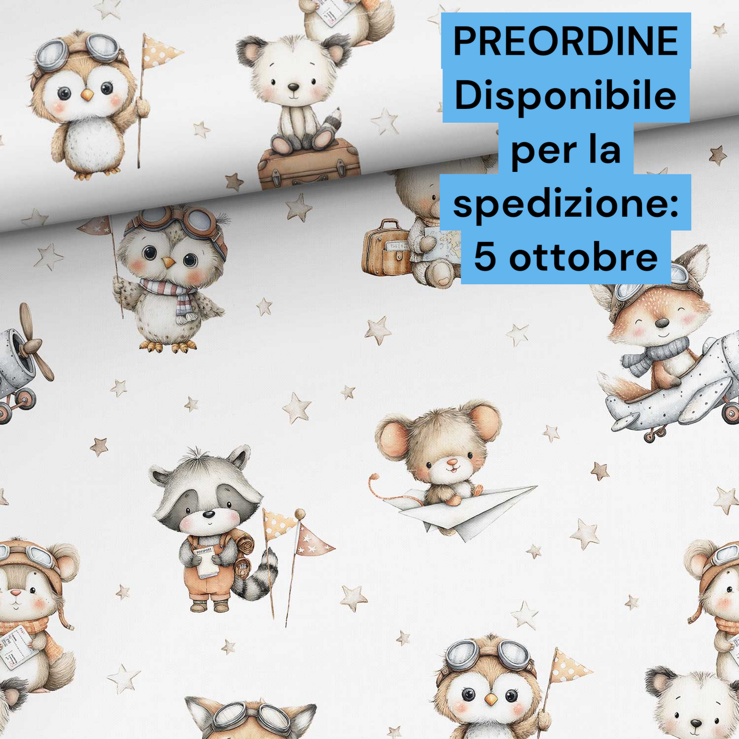 Cotone 100% premium certificato OEKO TEX, stampa digitale , altezza 158 cm
