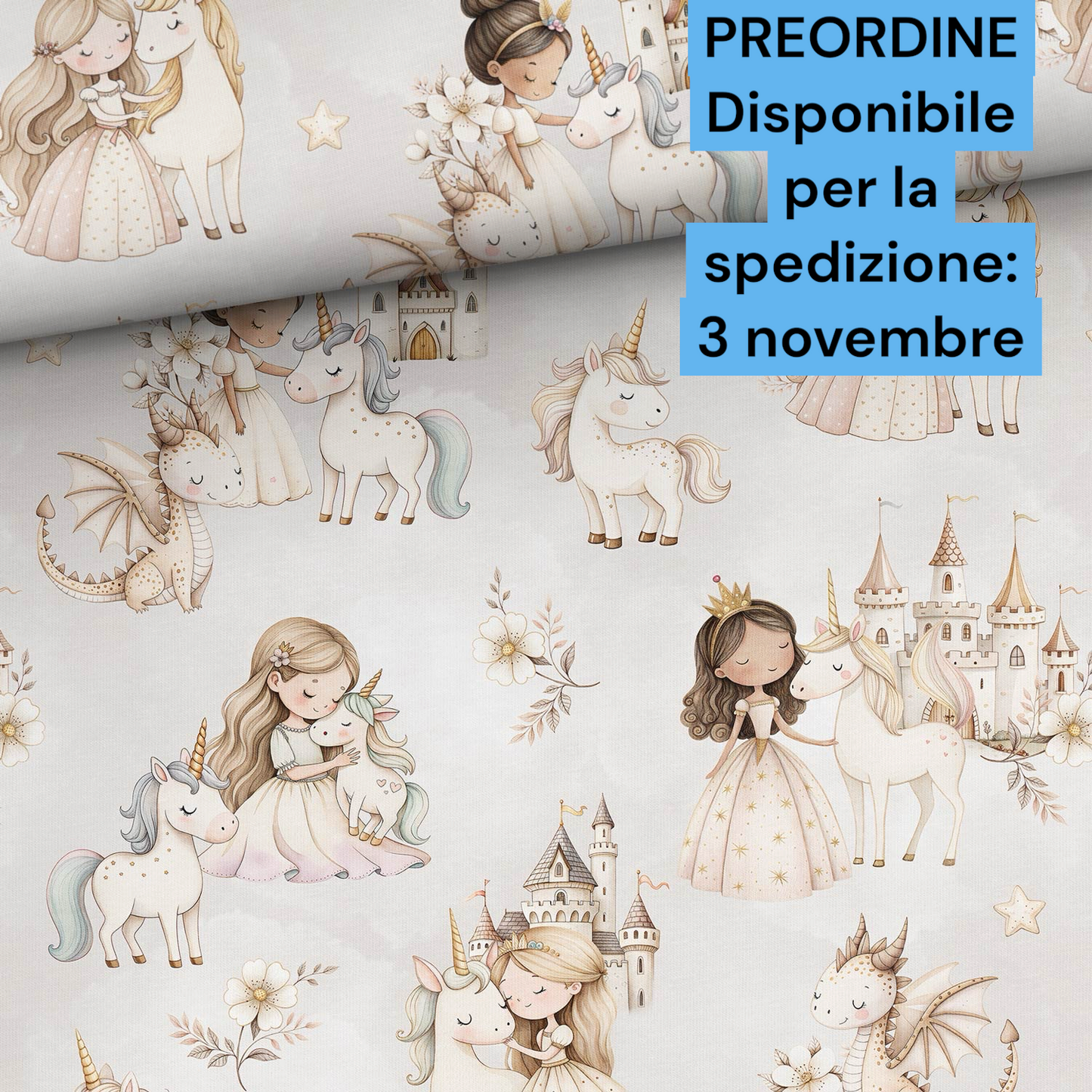 Jersey stampa digitale, certificato OEKO TEX, 92 % cotone 8% elastan, altezza 160 cm