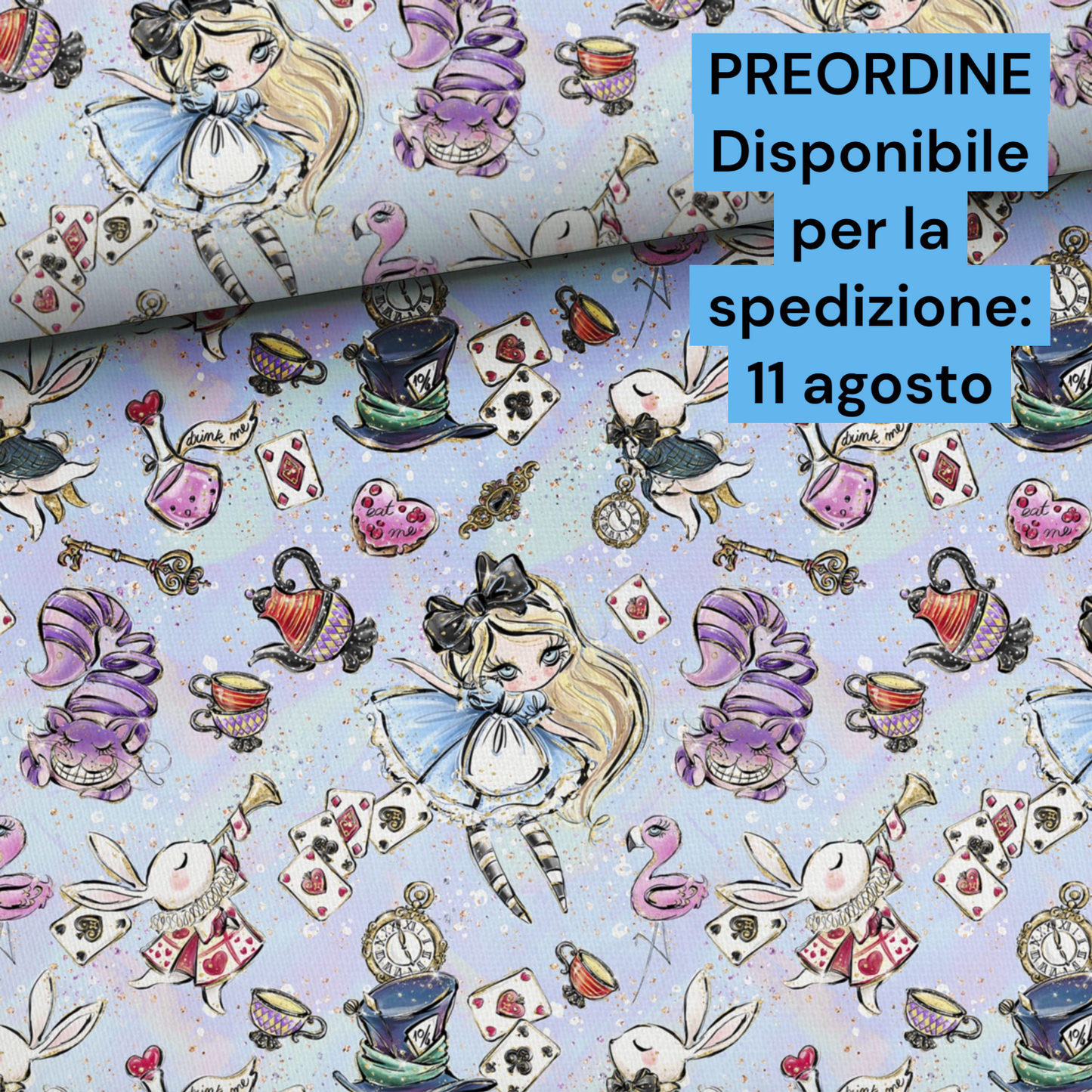 Cotone 100% premium certificato OEKO TEX, stampa digitale , altezza 158 cm